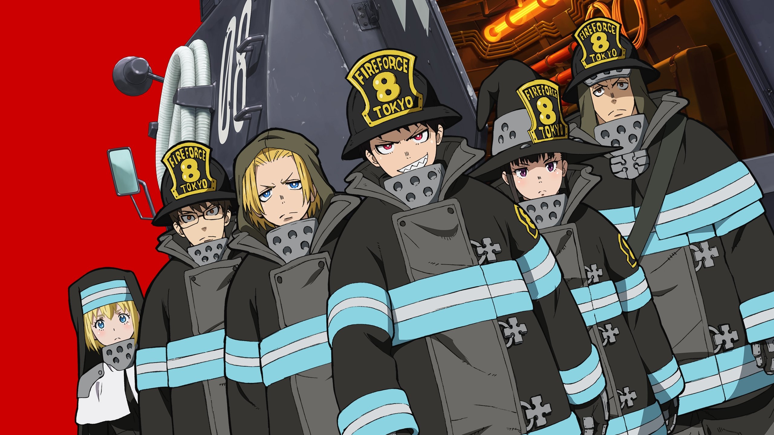 Backdrop for Fire Force