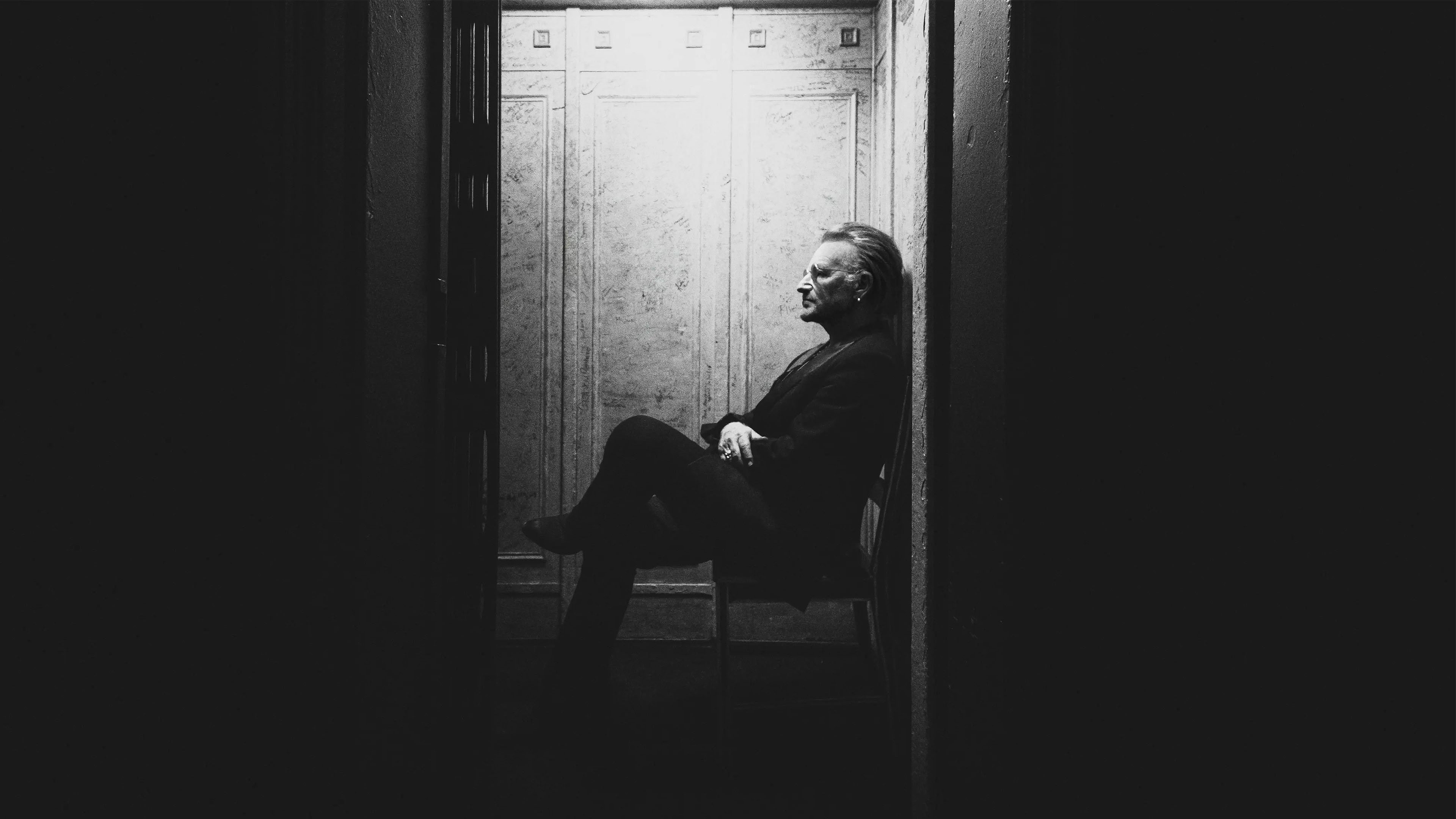 Backdrop for Bono: Stories of Surrender