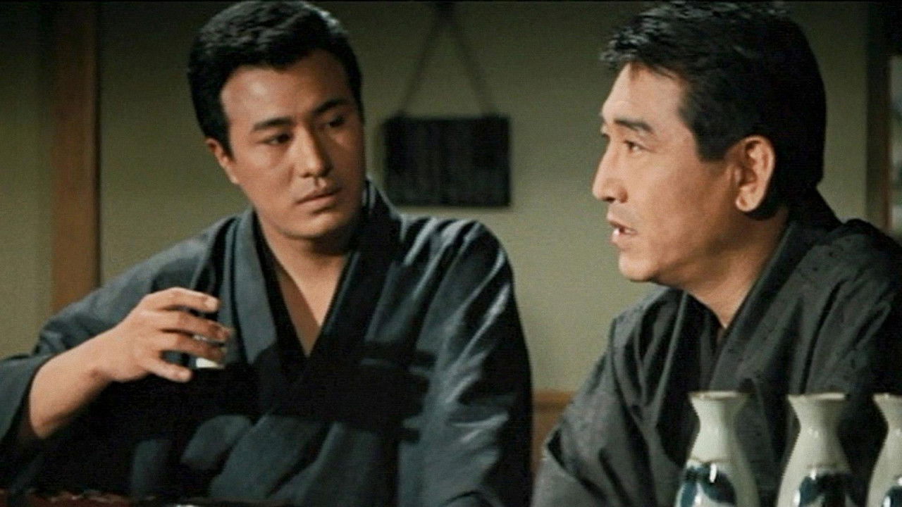 Backdrop for Three Generations of Yakuza