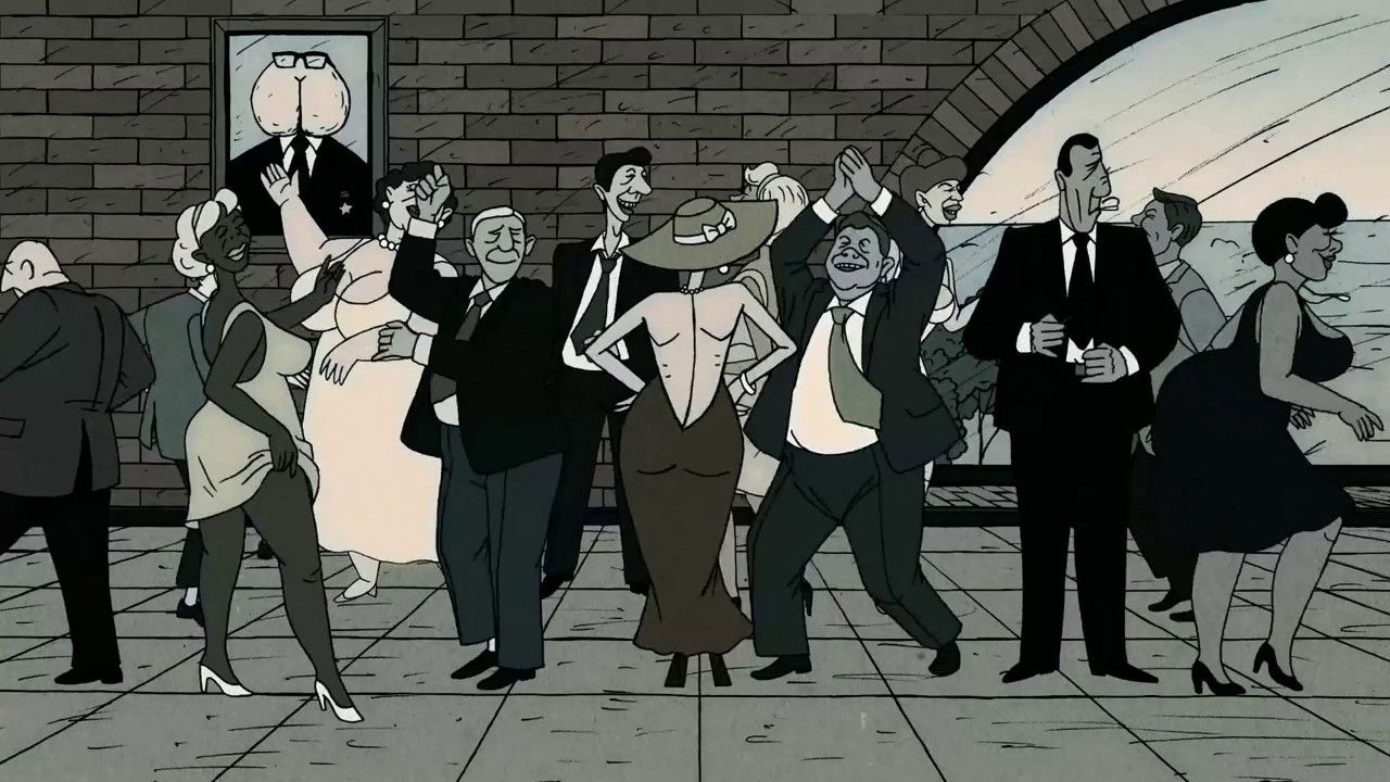 Backdrop for Villa Antropoff