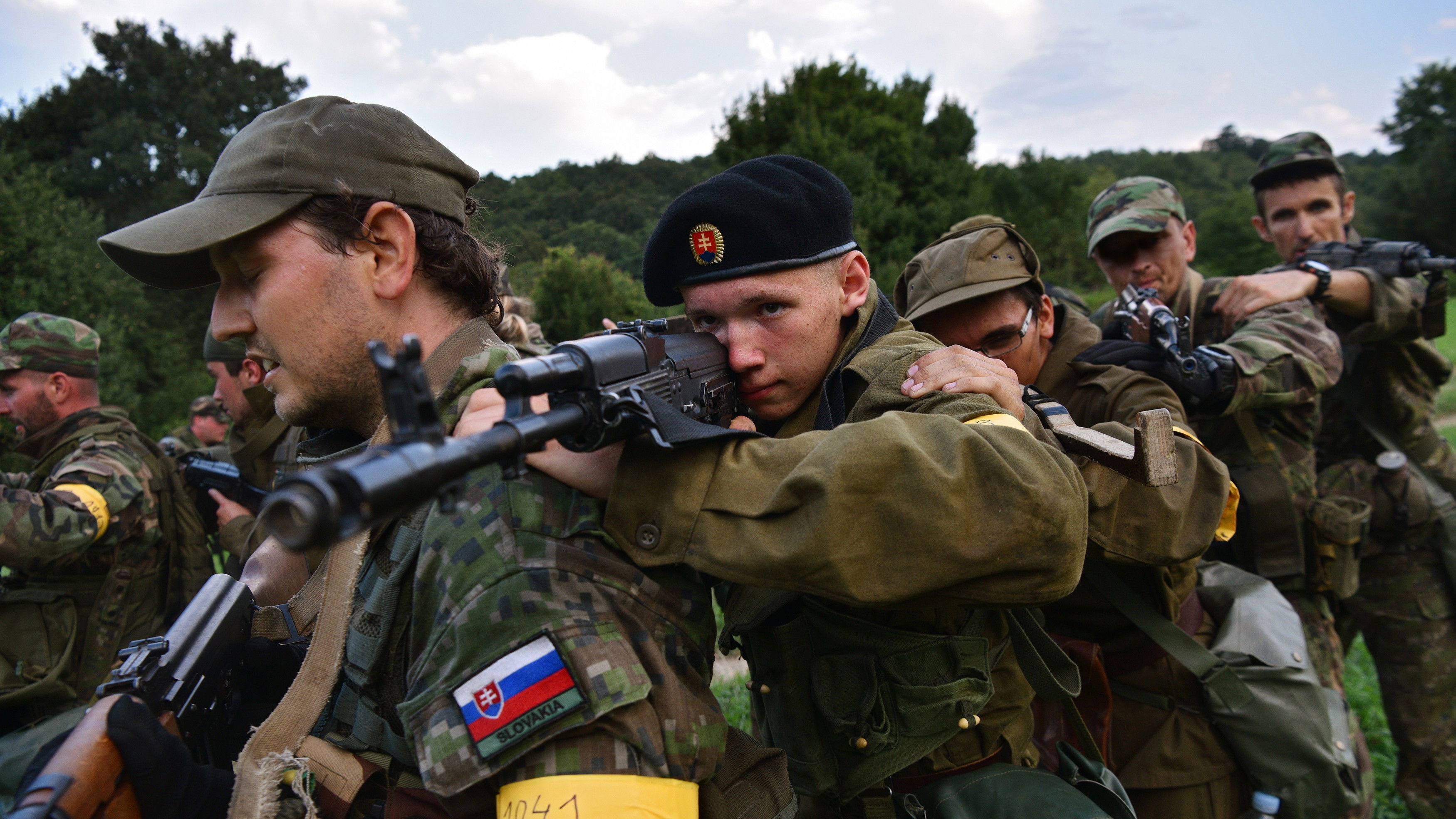 Backdrop for When the War Comes