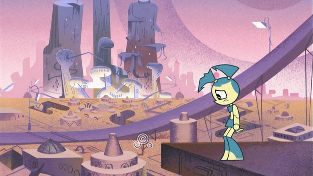 Backdrop for My Life as a Teenage Robot: Escape from Cluster Prime
