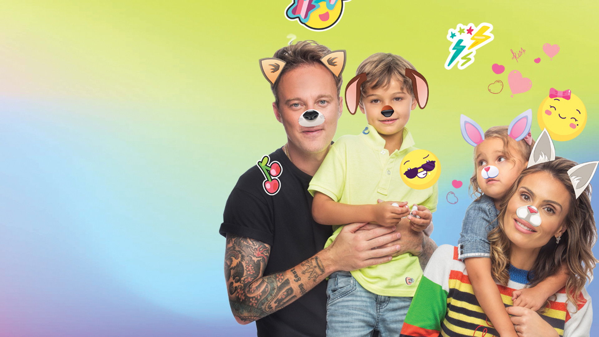 Backdrop for The Facchinettis