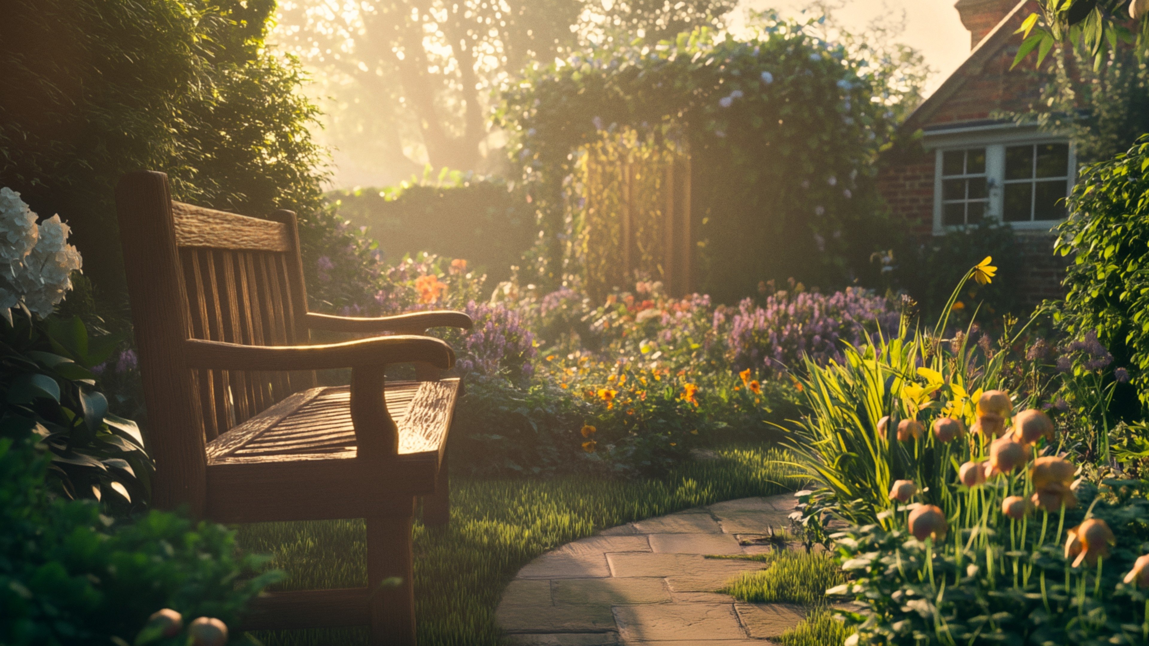 Backdrop for Love Your Garden