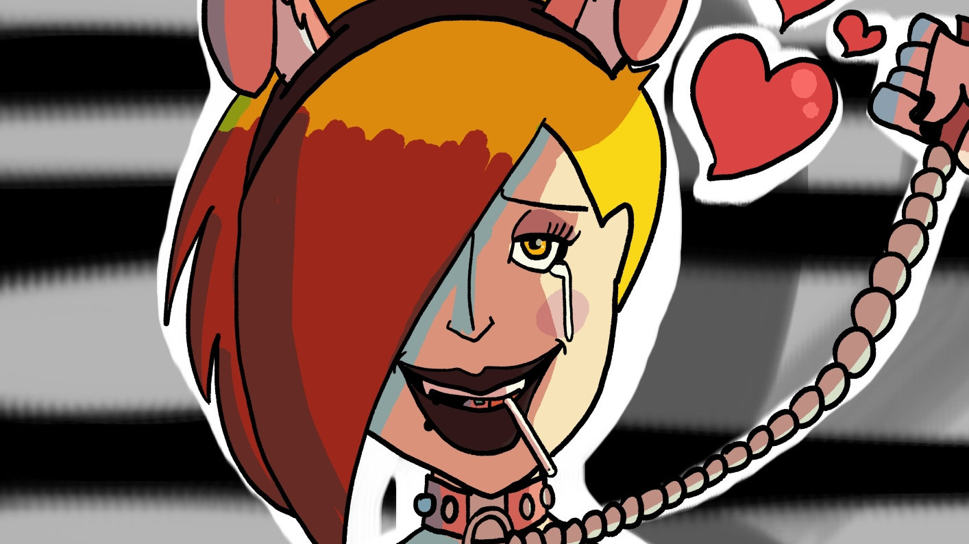 Backdrop for Puppy Girl