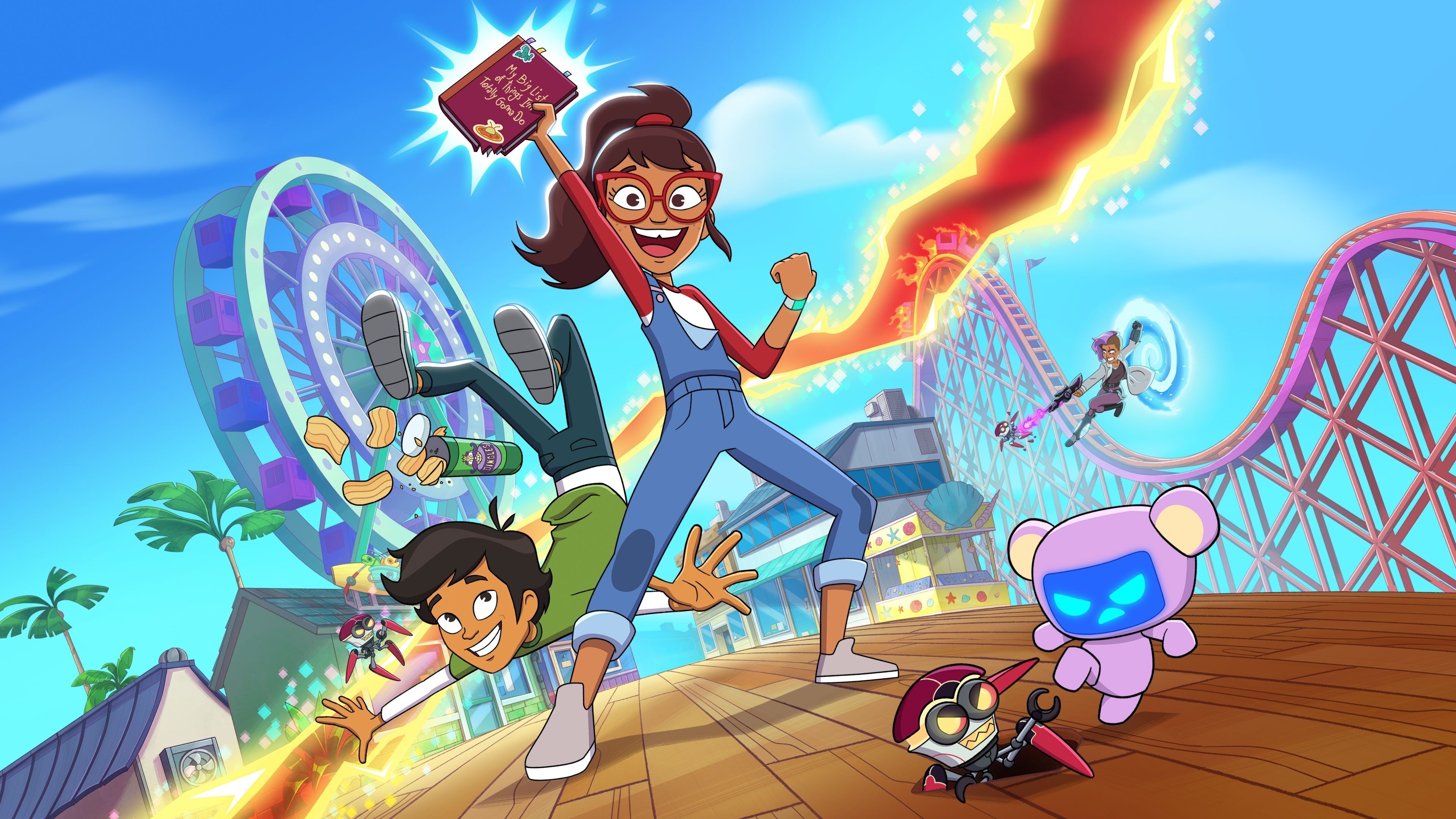 Backdrop for Hailey's On It!