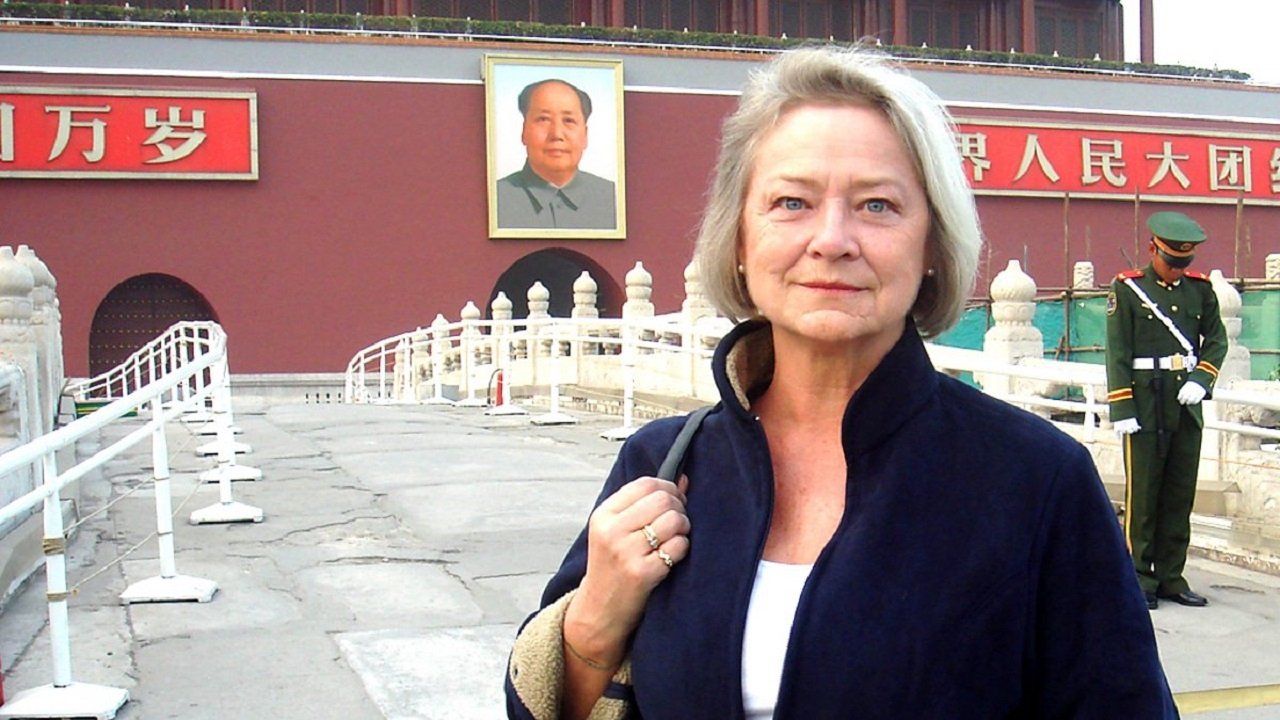 Backdrop for Kate Adie Returns to Tiananmen Square