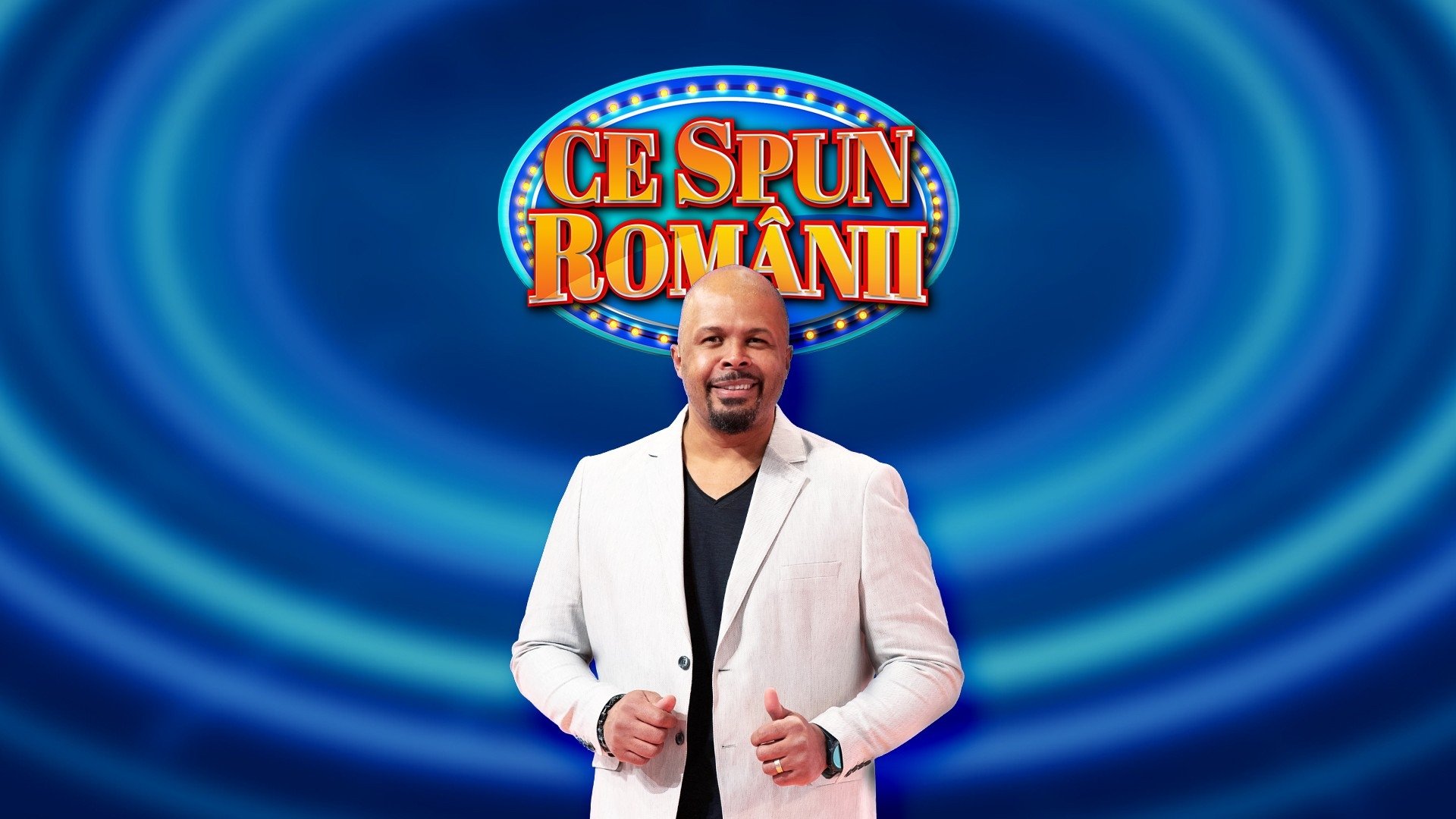 Backdrop for Family Feud Romania