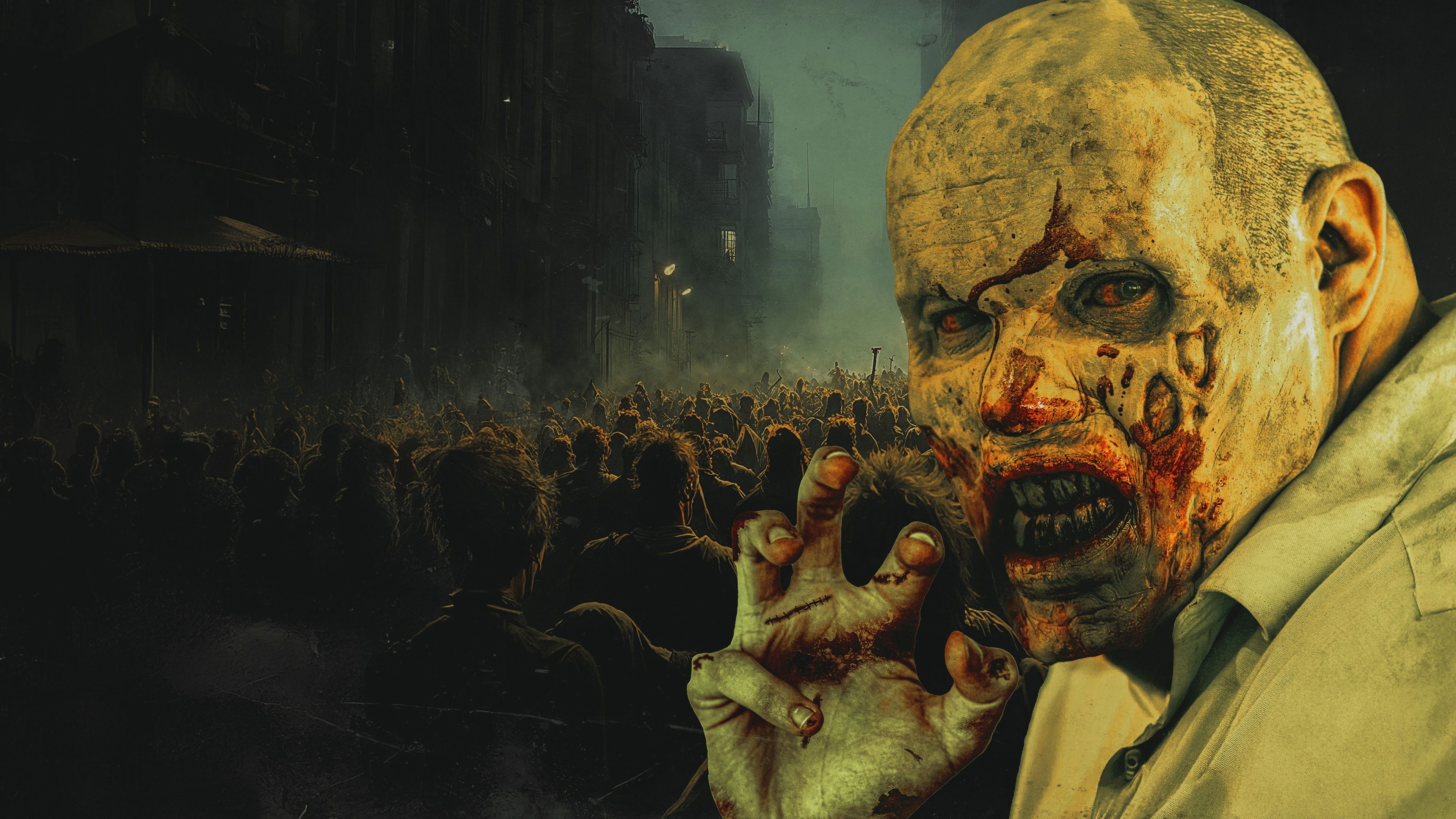 Backdrop for Chasing Zombies