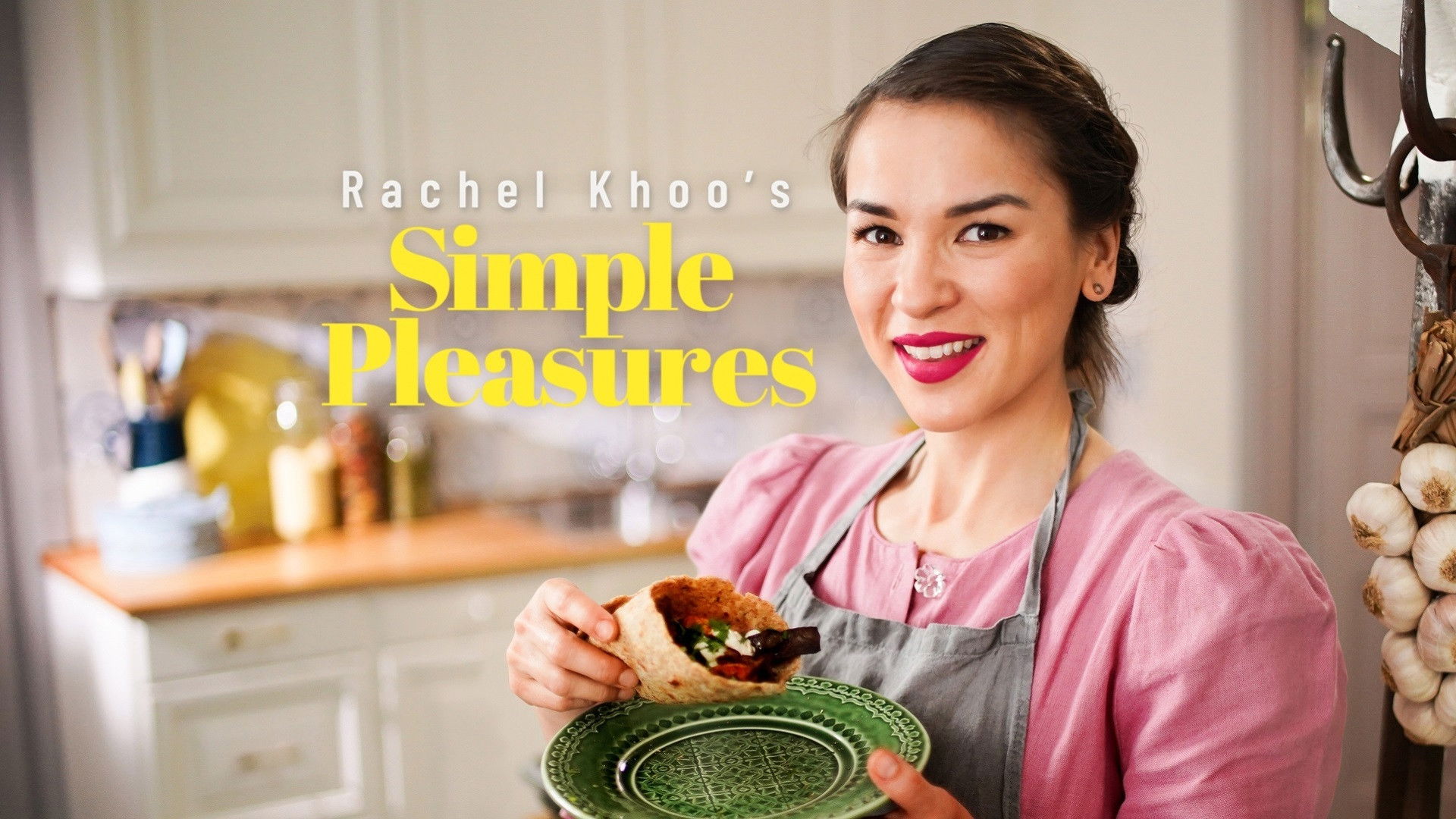 Backdrop for Rachel Khoo's Simple Pleasures