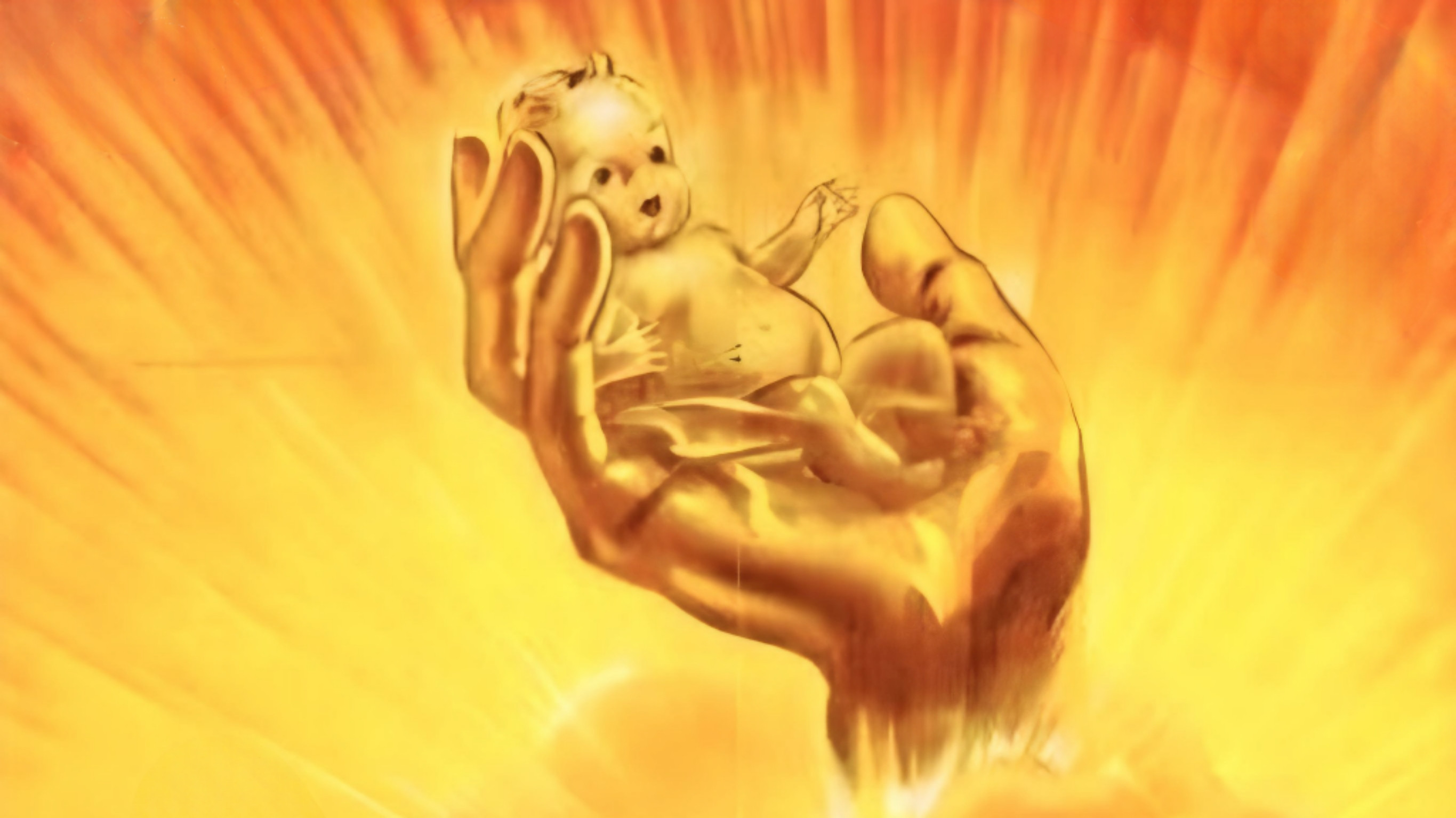 Backdrop for The Birth of a Baby