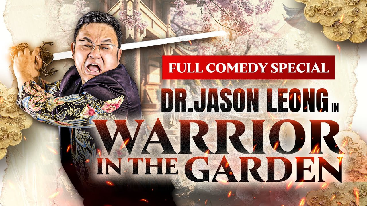 Backdrop for Dr Jason Leong: Warrior in the Garden