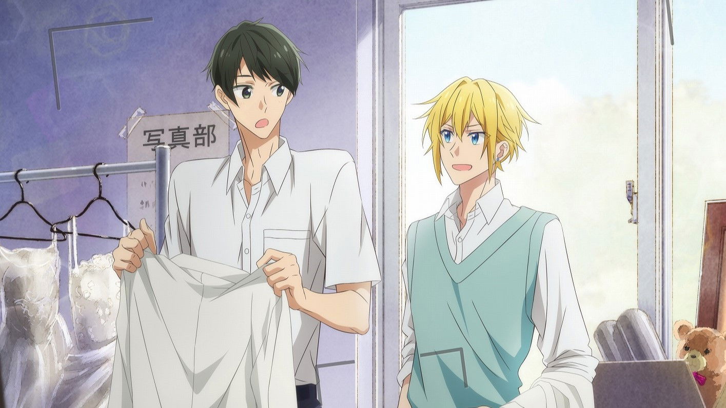 Backdrop for Hirano and Kagiura