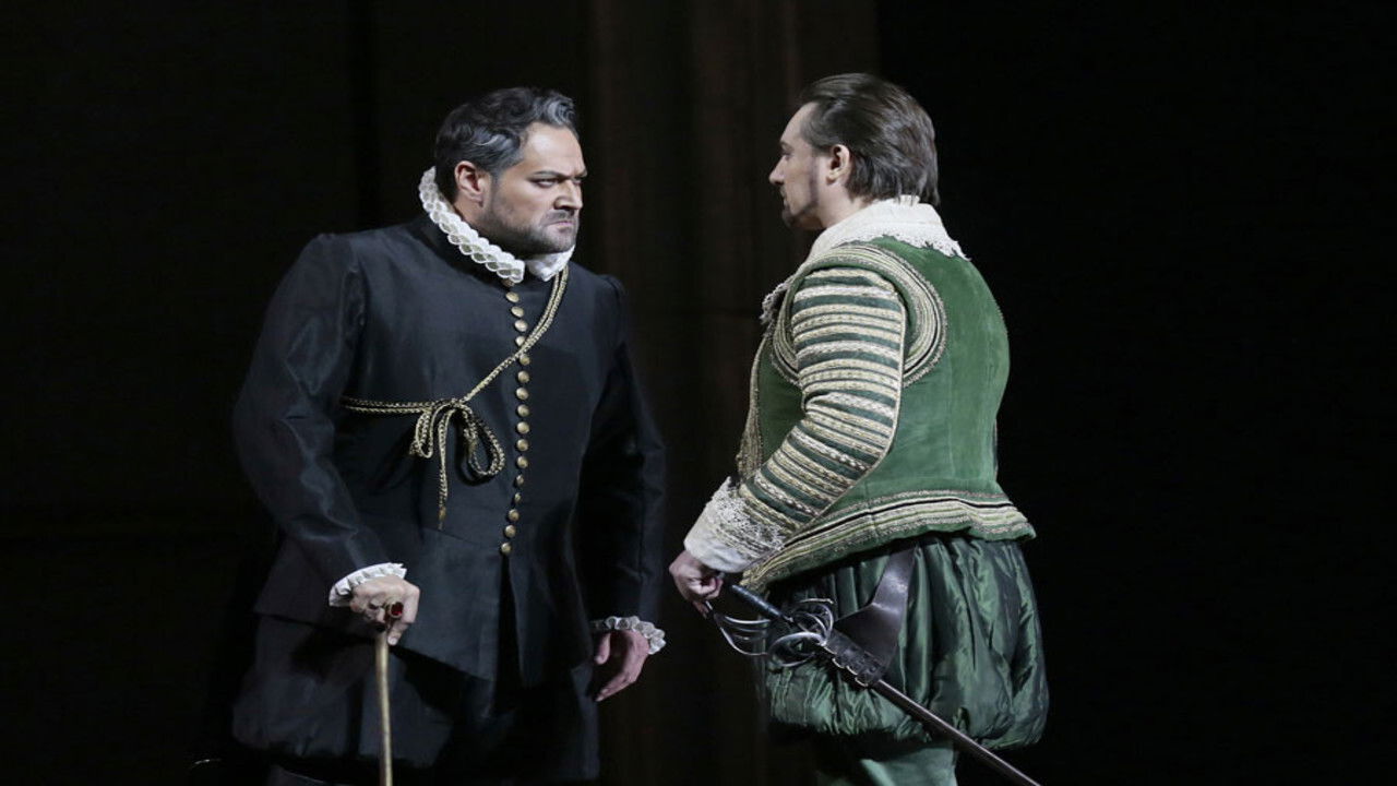 Backdrop for The Metropolitan Opera: Don Carlos