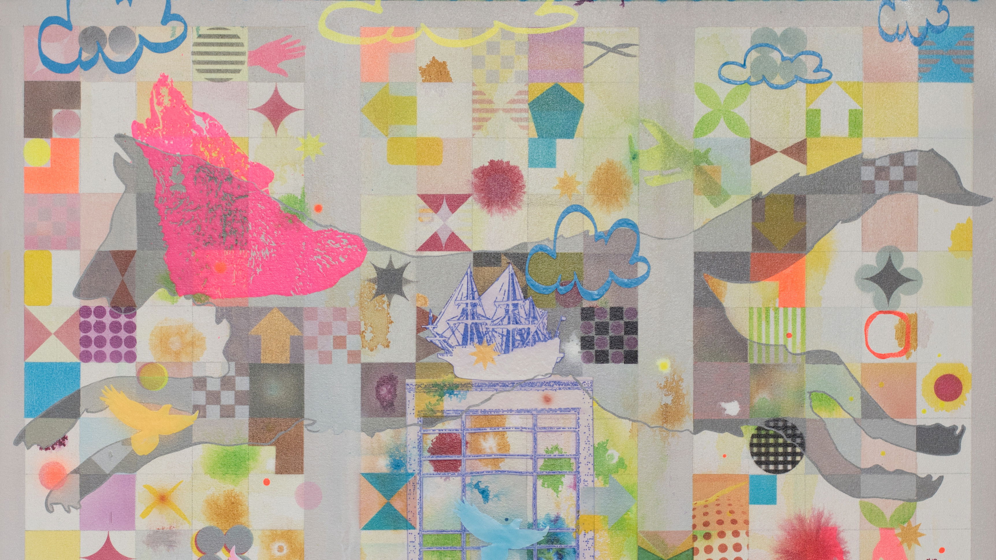 Backdrop for Les chiens-loups