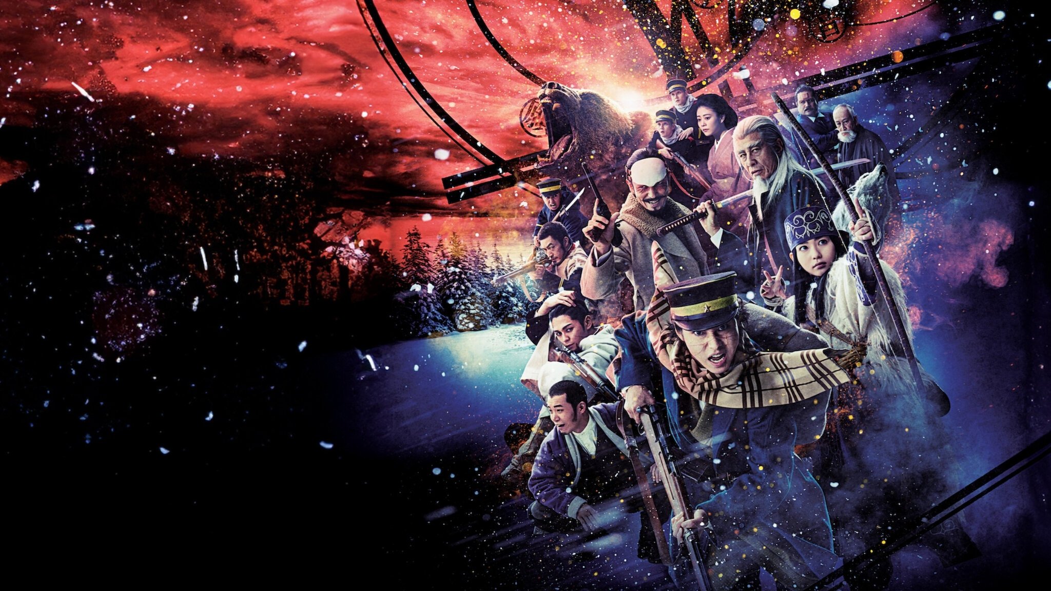 Backdrop for Golden Kamuy