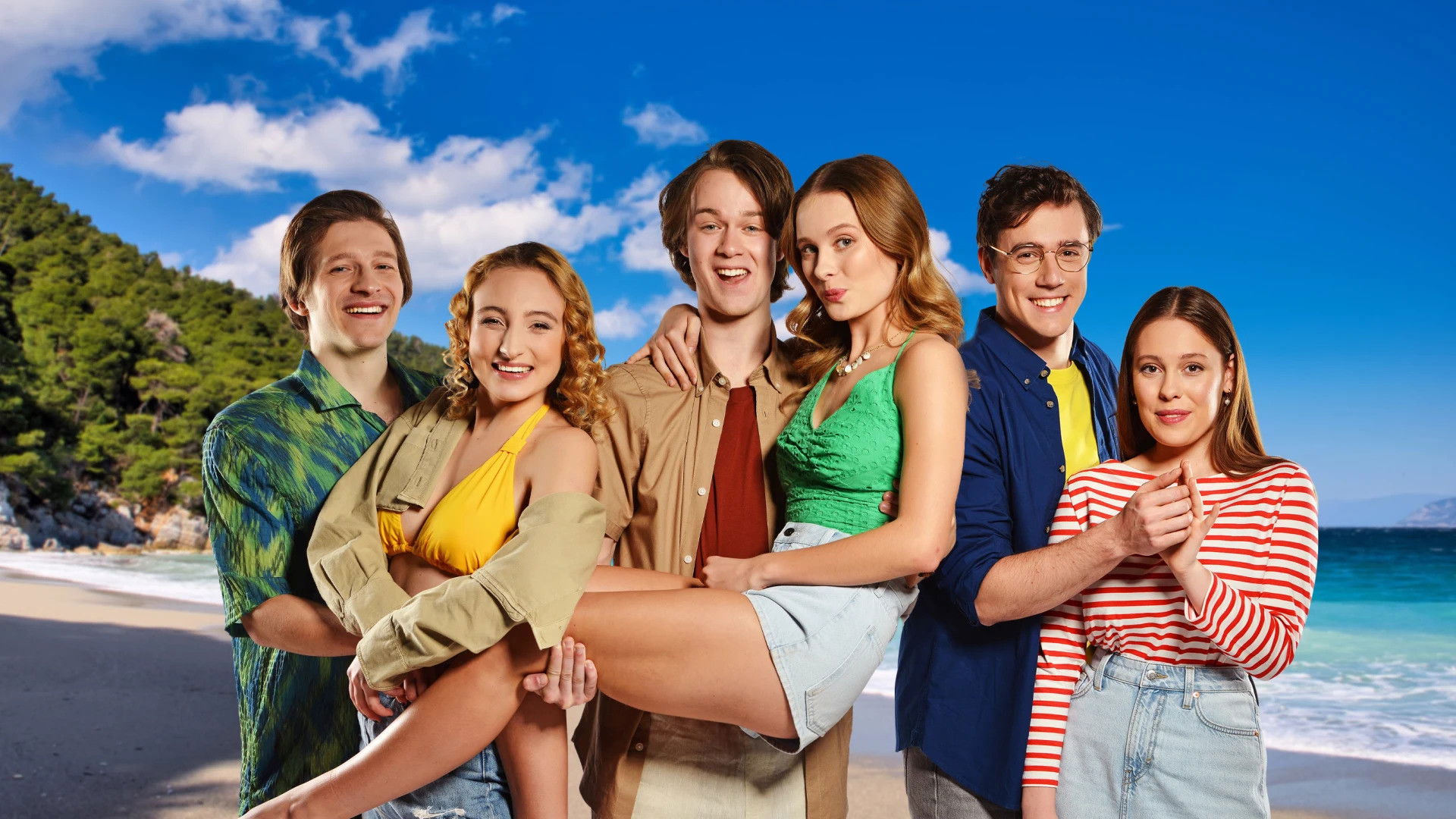 Backdrop for Lež na pláži