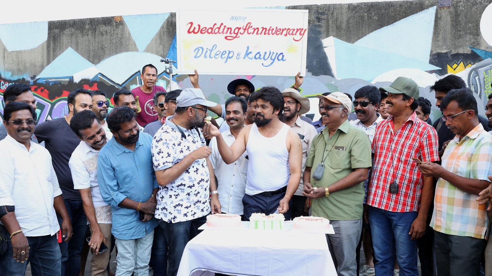 Backdrop for Professor Dinkan