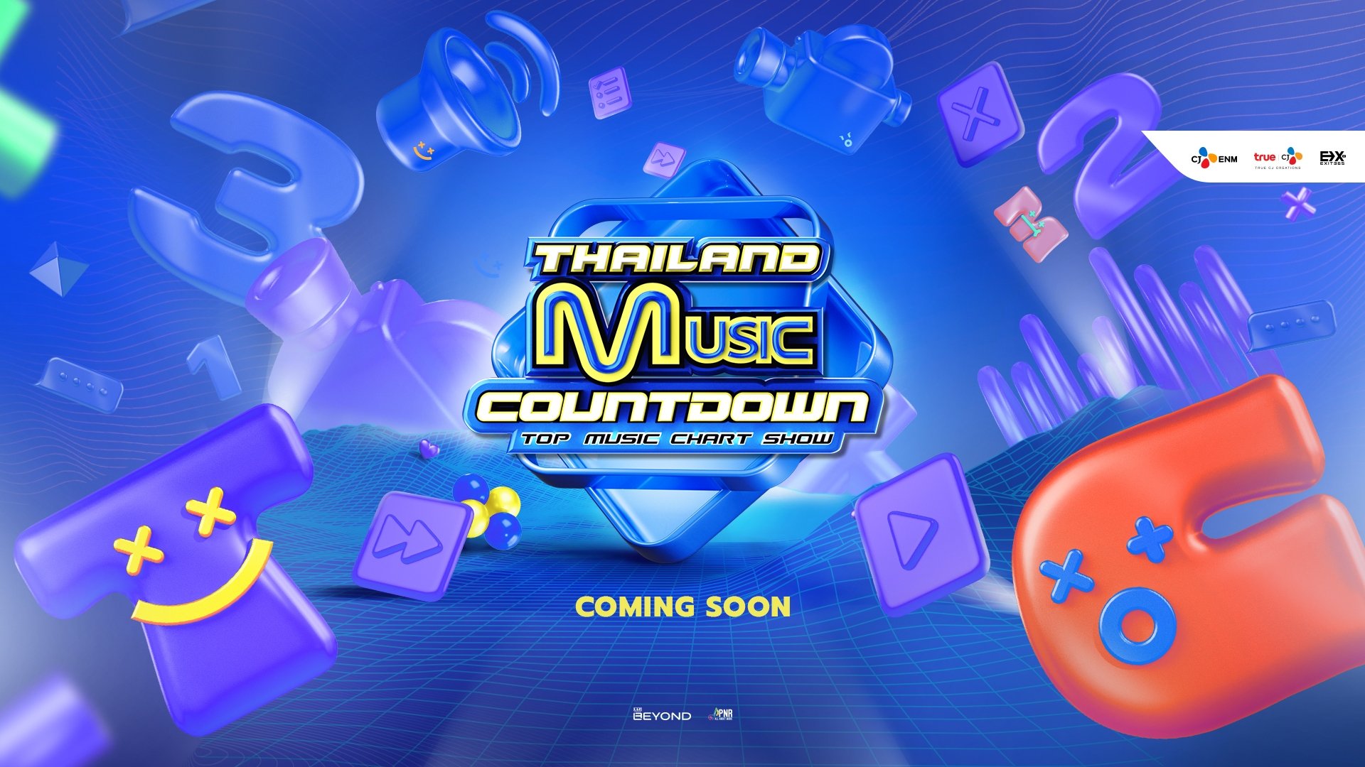 Backdrop for Thailand Music Countdown
