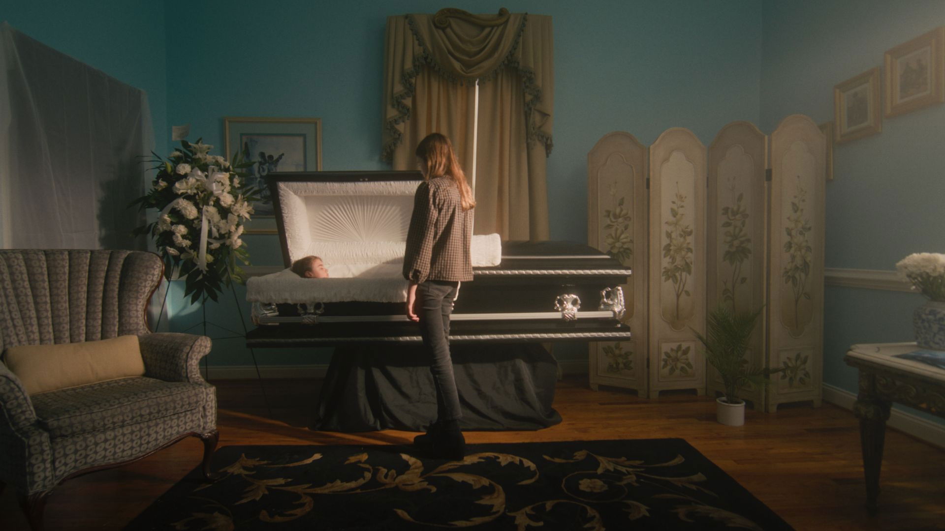 Backdrop for The Next Thing I Know, I'm Dead