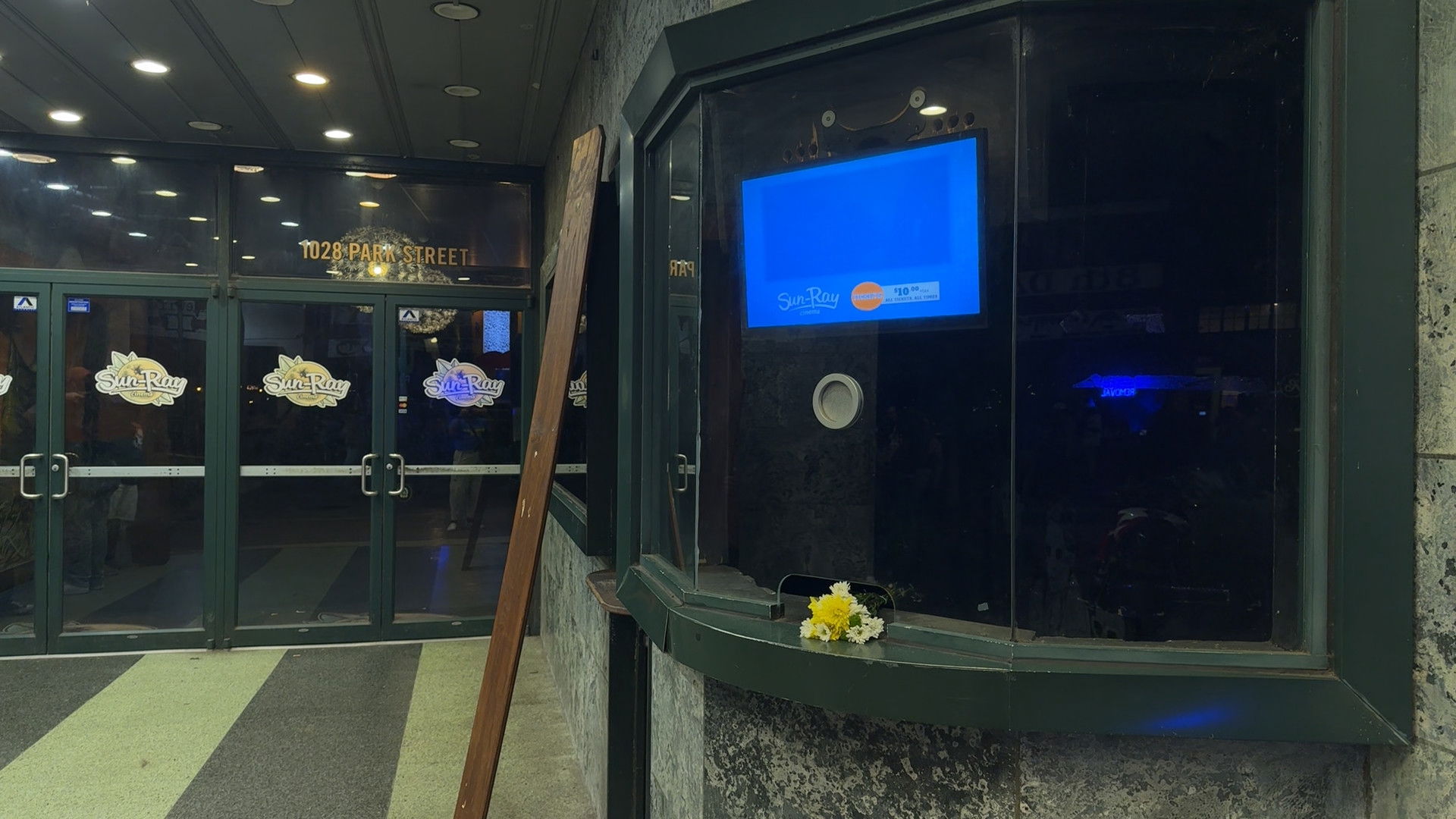 Backdrop for Setting Sun