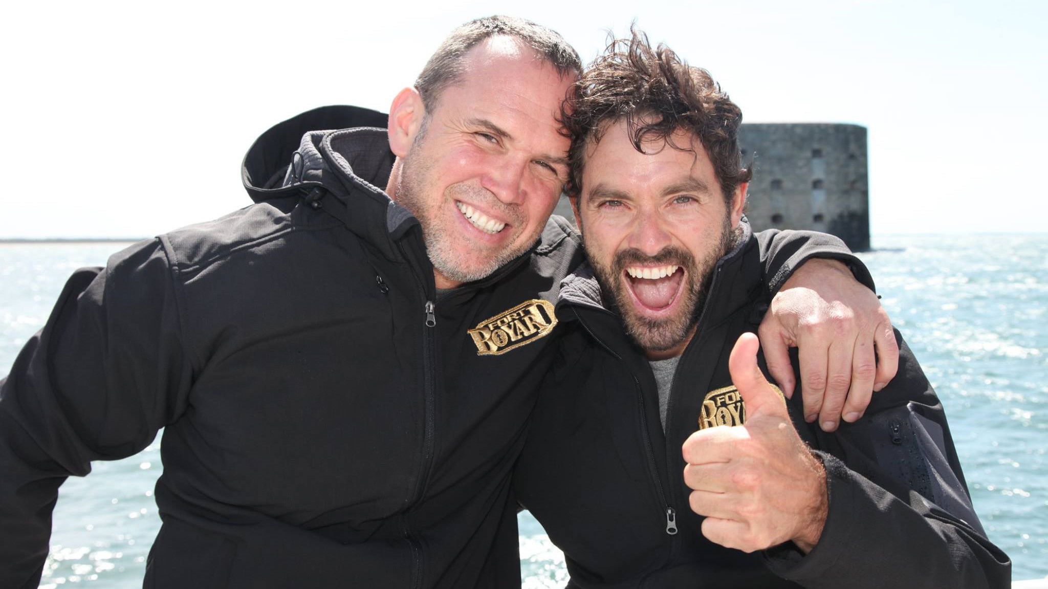 Backdrop for Fort Boyard