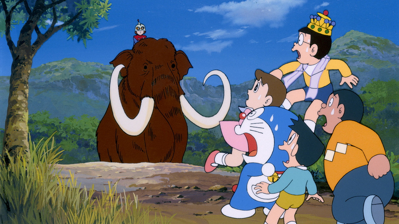 Backdrop for Doraemon: Nobita and the Kingdom of Clouds