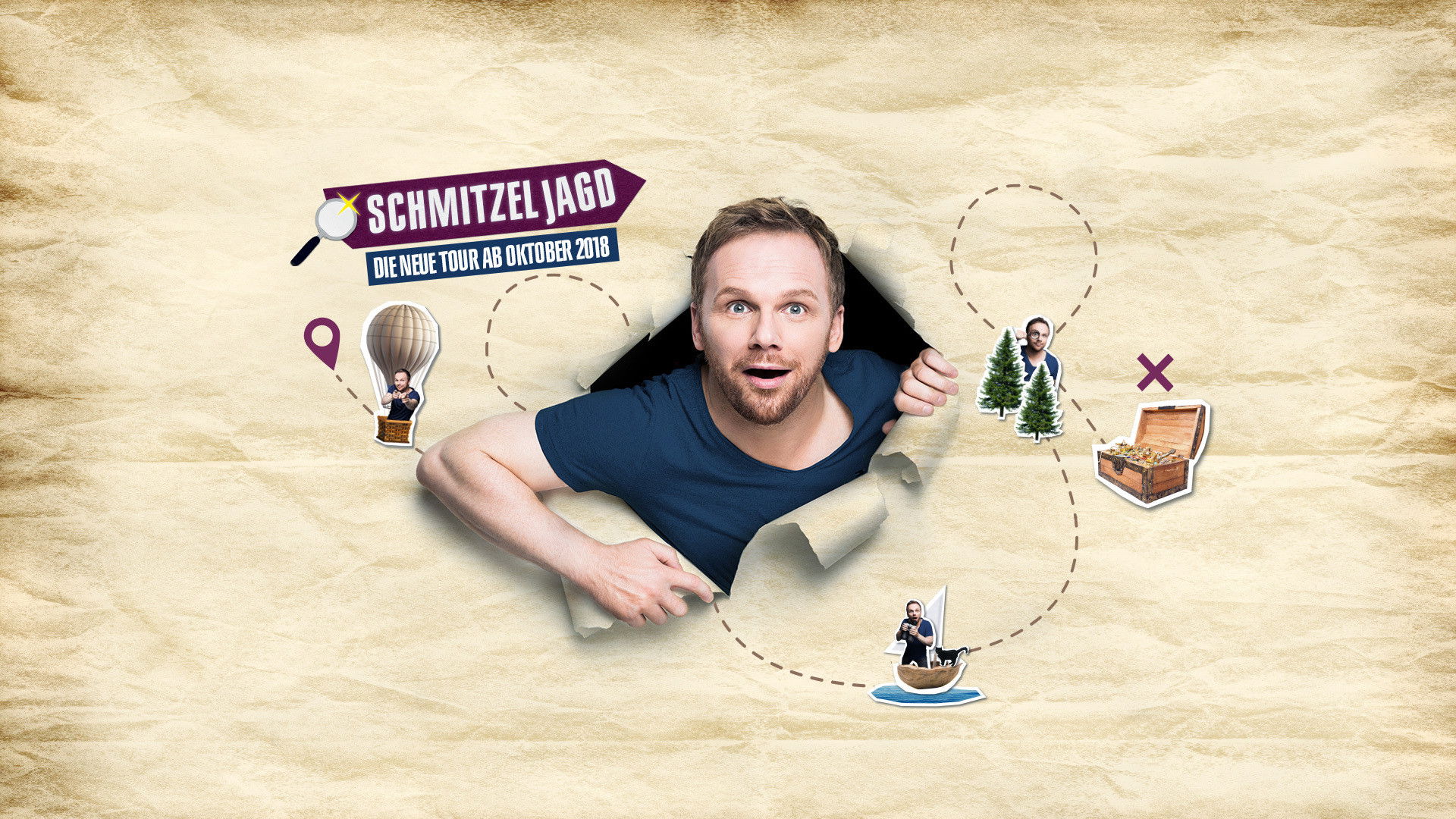 Backdrop for Ralf Schmitz - Schmitzeljagd