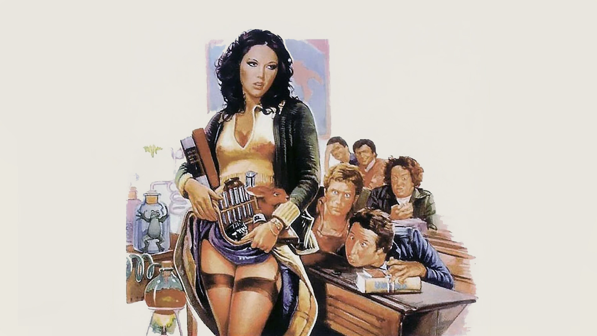 Backdrop for School Days