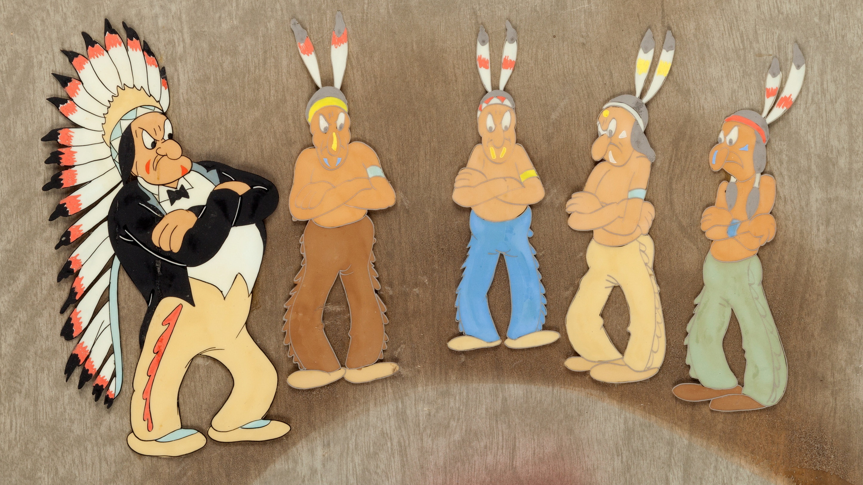 Backdrop for Johnny Smith and Poker-Huntas