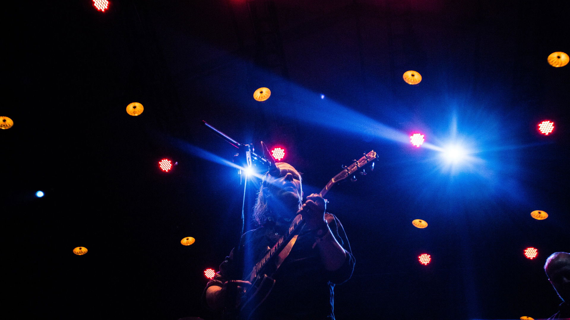 Backdrop for Swans: Open'er Festival, Gdynia