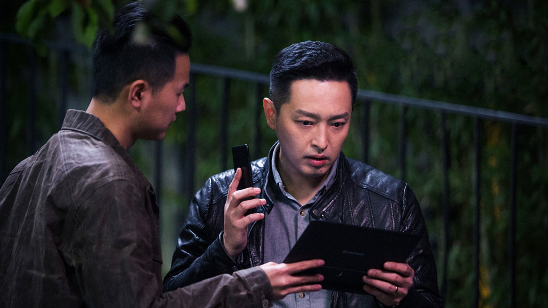 Backdrop for Medical Examiner Dr. Qin