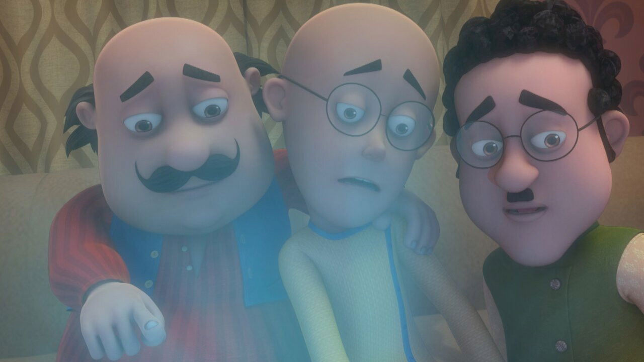 Backdrop for Motu Patlu in the Game of Zones