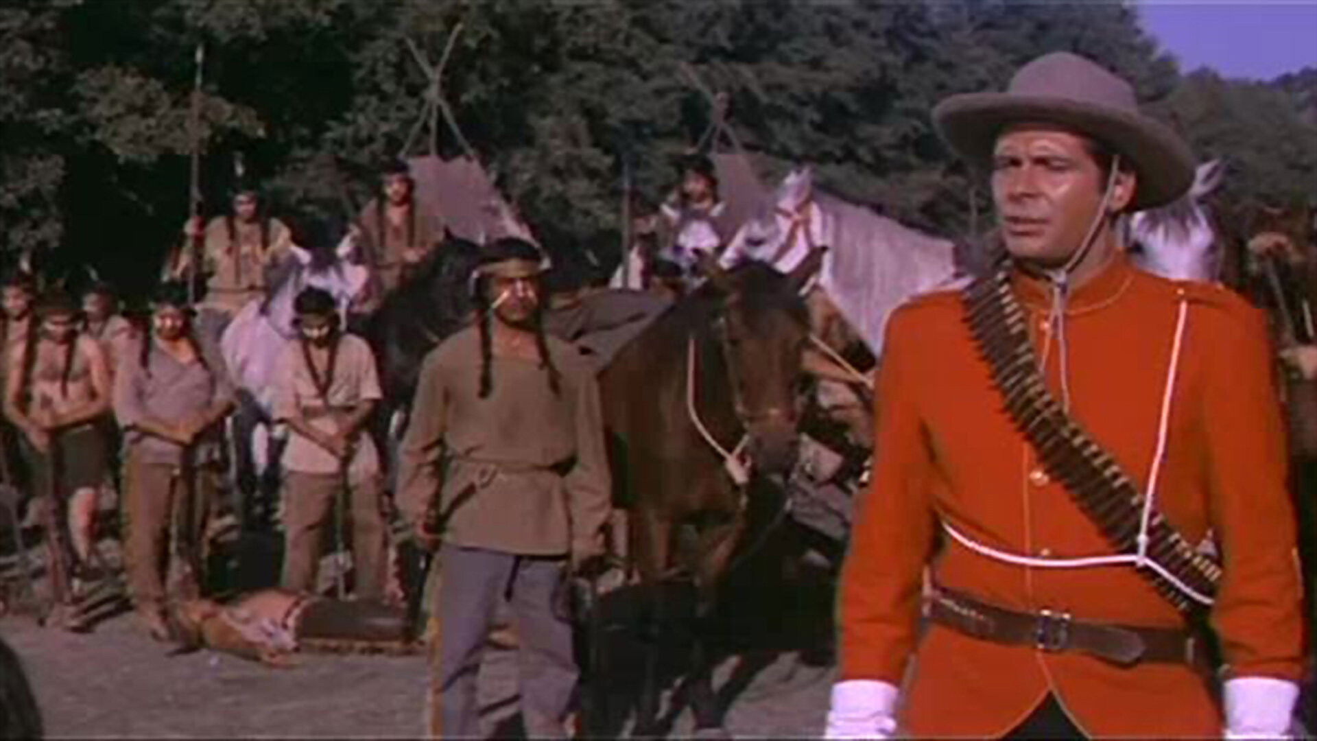 Backdrop for Cavalry Charge