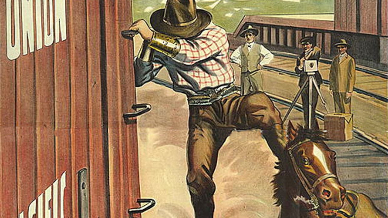 Backdrop for The Moving Picture Cowboy