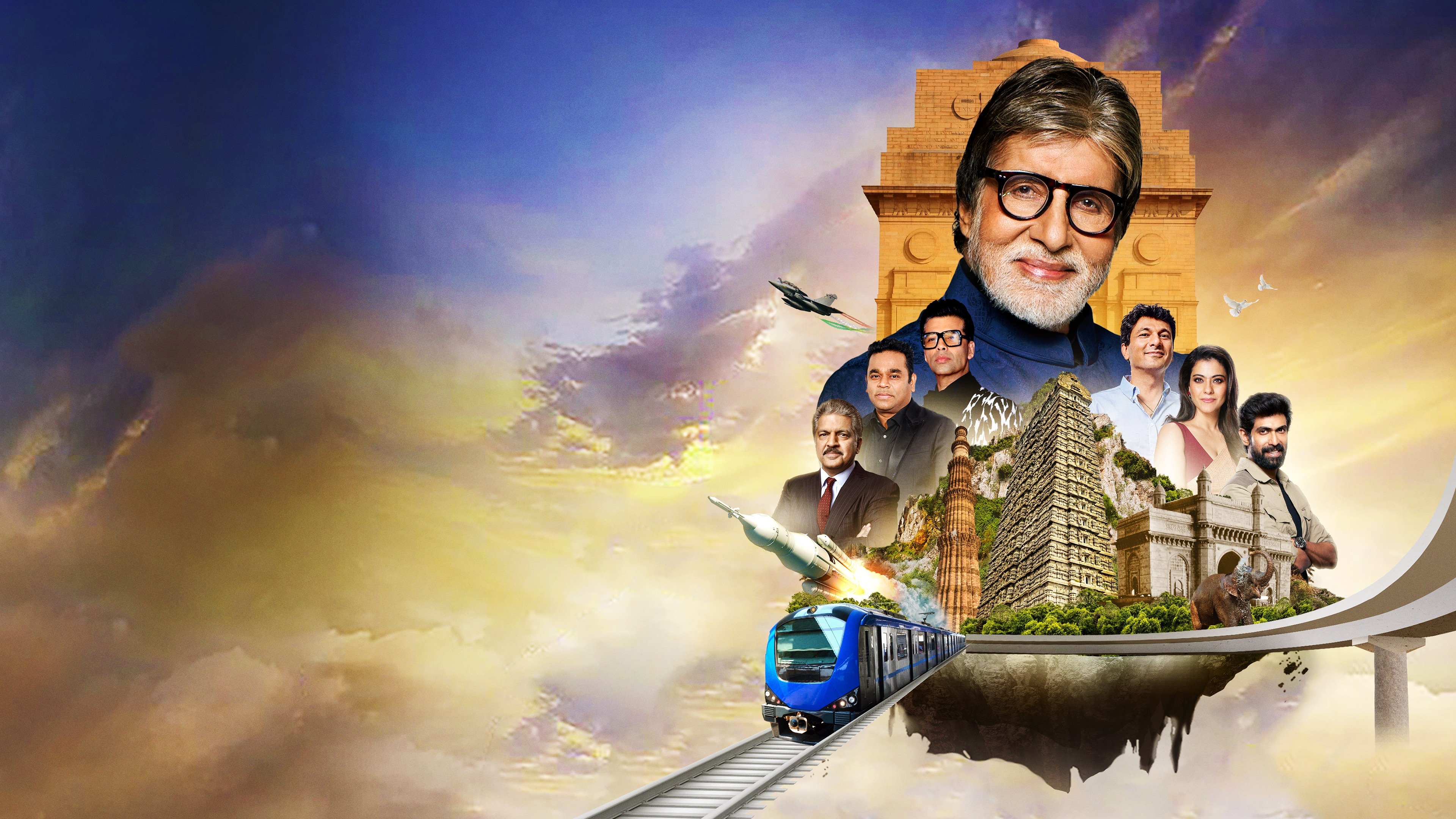 Backdrop for The Journey Of India