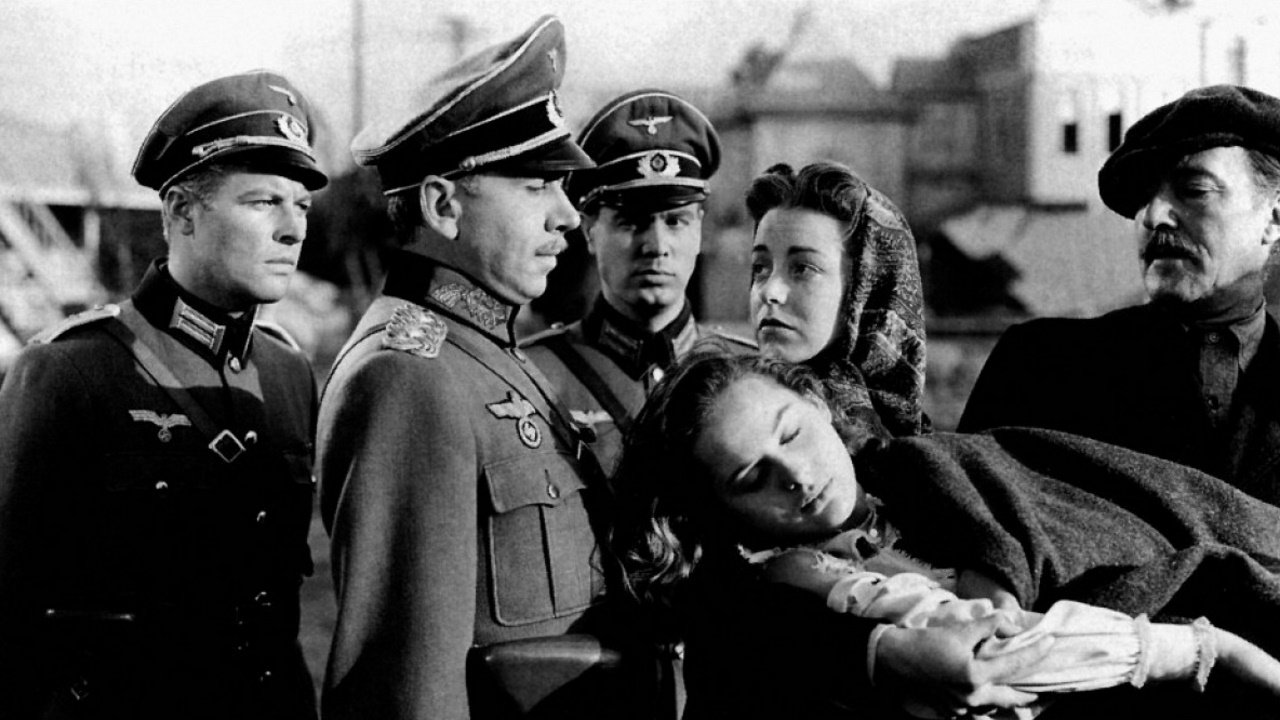 Backdrop for None Shall Escape