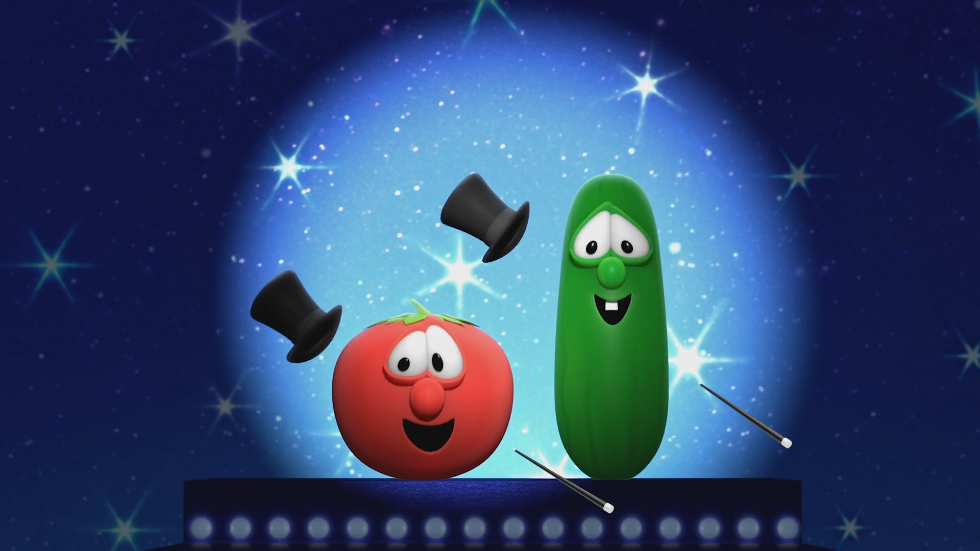 Backdrop for The VeggieTales Show