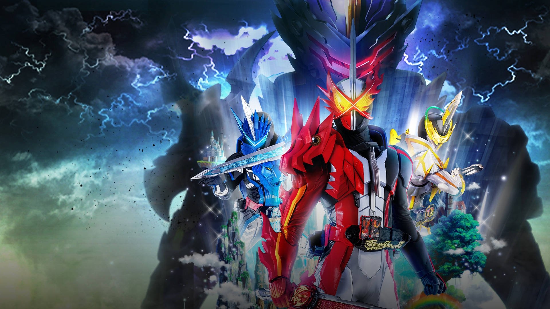 Backdrop for Kamen Rider Saber