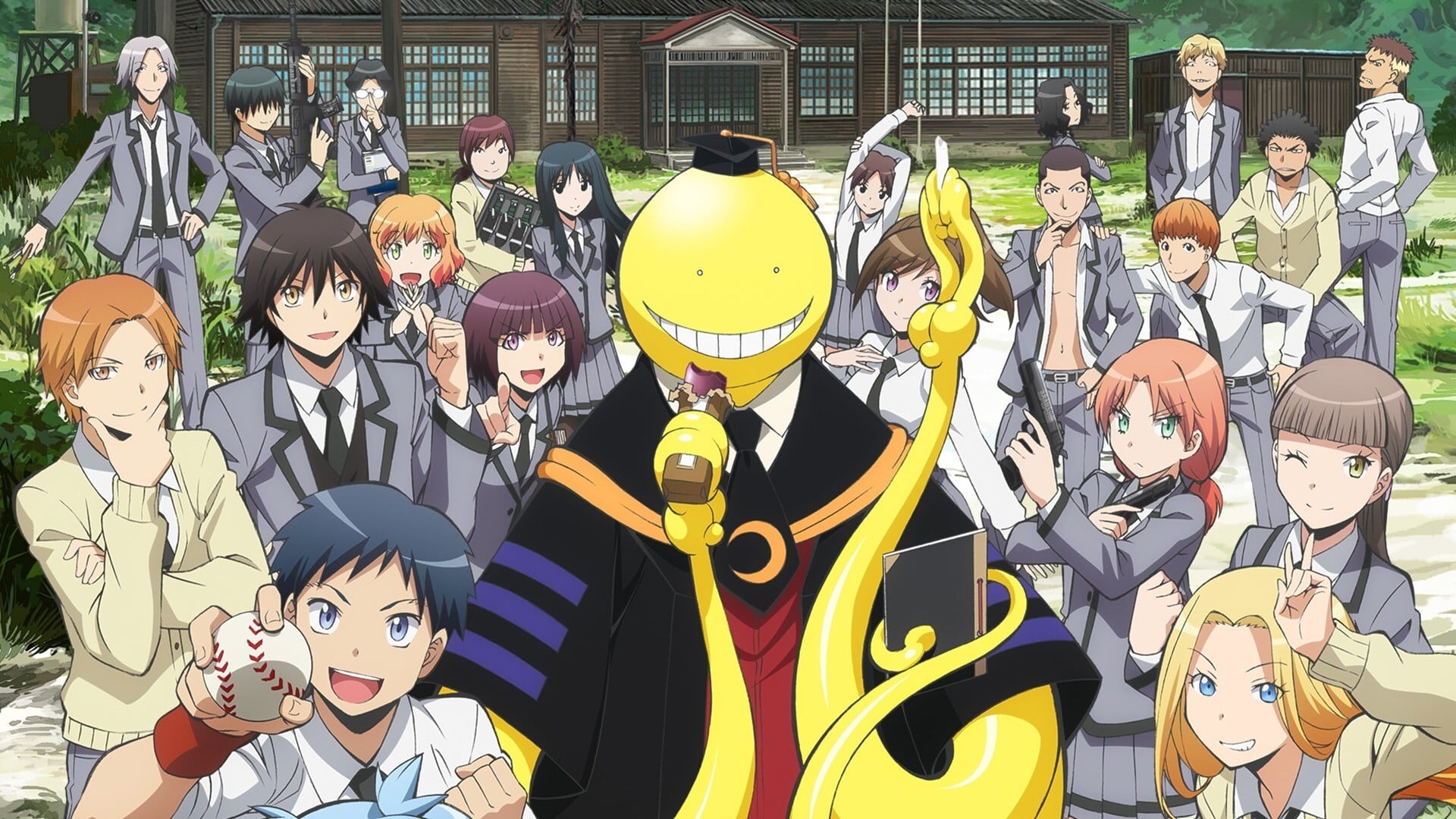 Backdrop for Assassination Classroom