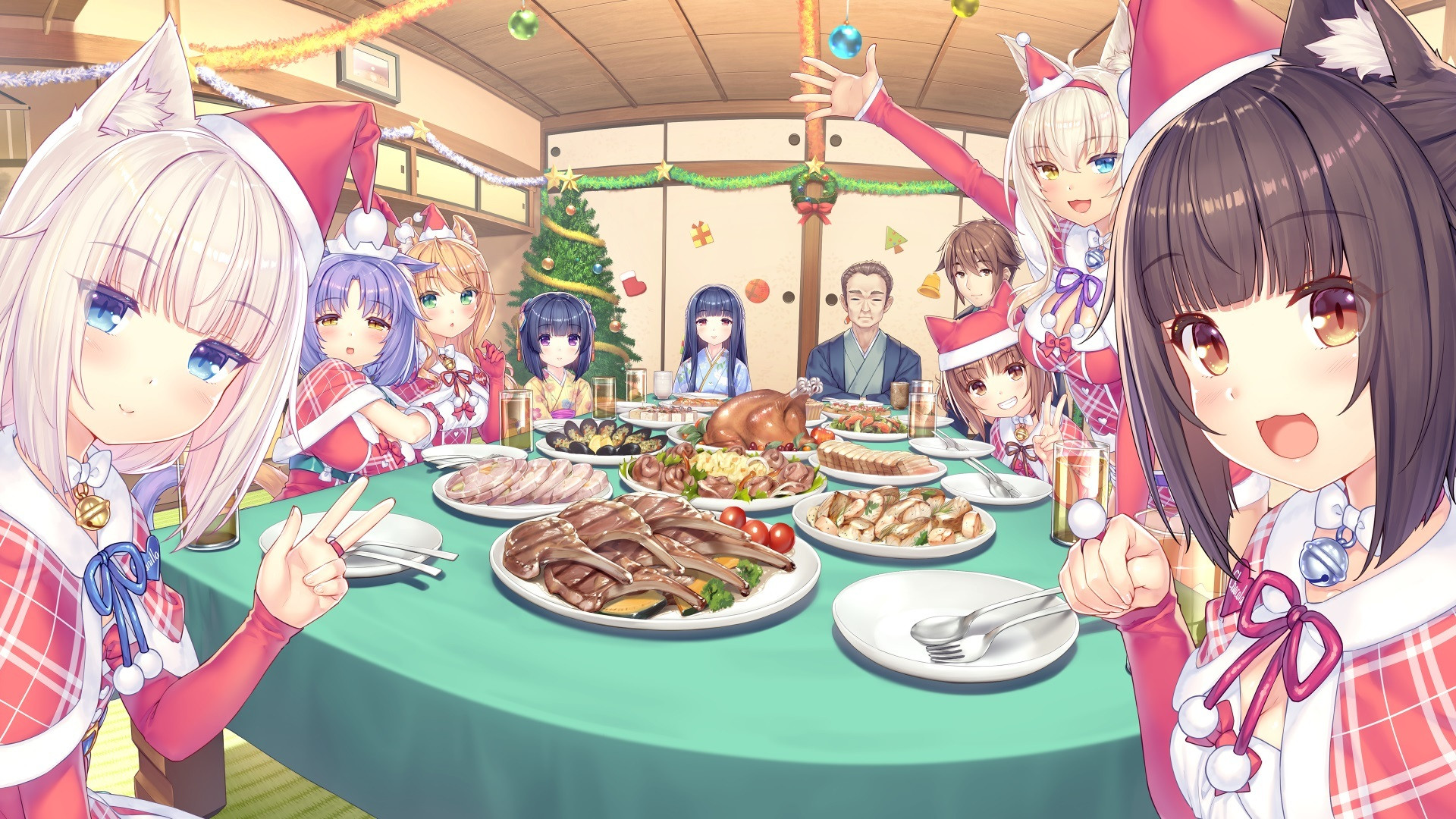 Backdrop for Nekopara OVA Extra