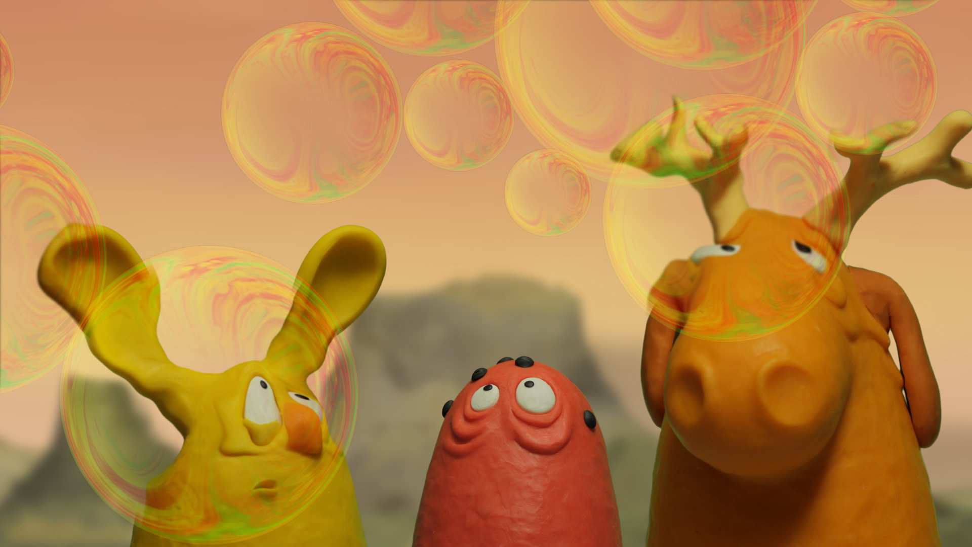 Backdrop for Martian