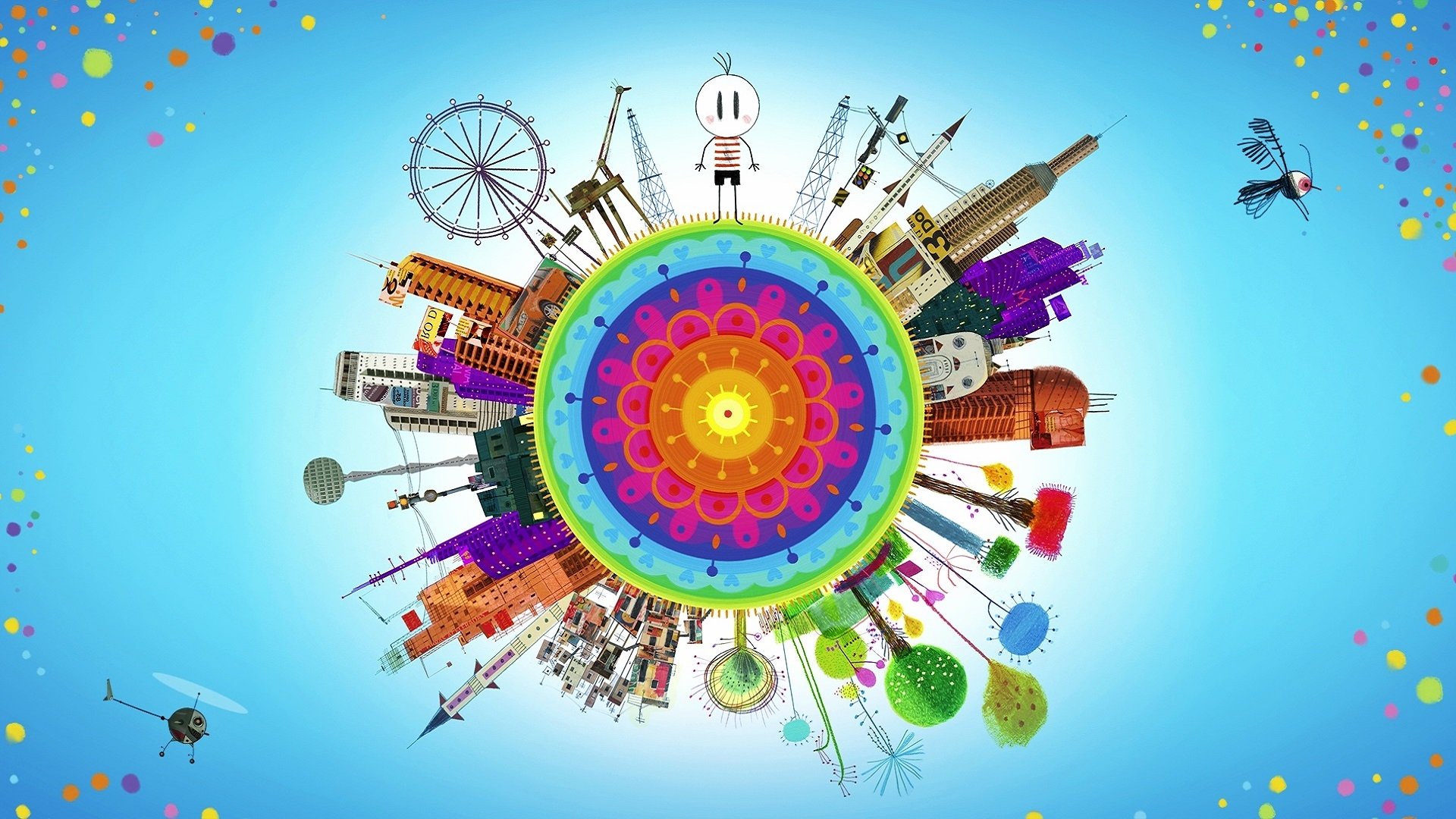 Backdrop for Boy & the World