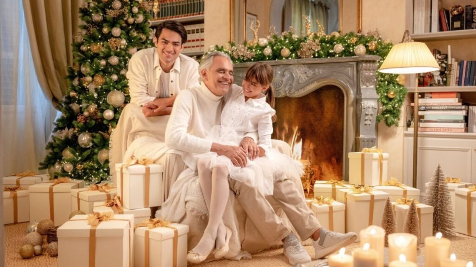 Backdrop for Andrea Bocelli: A Bocelli Family Christmas