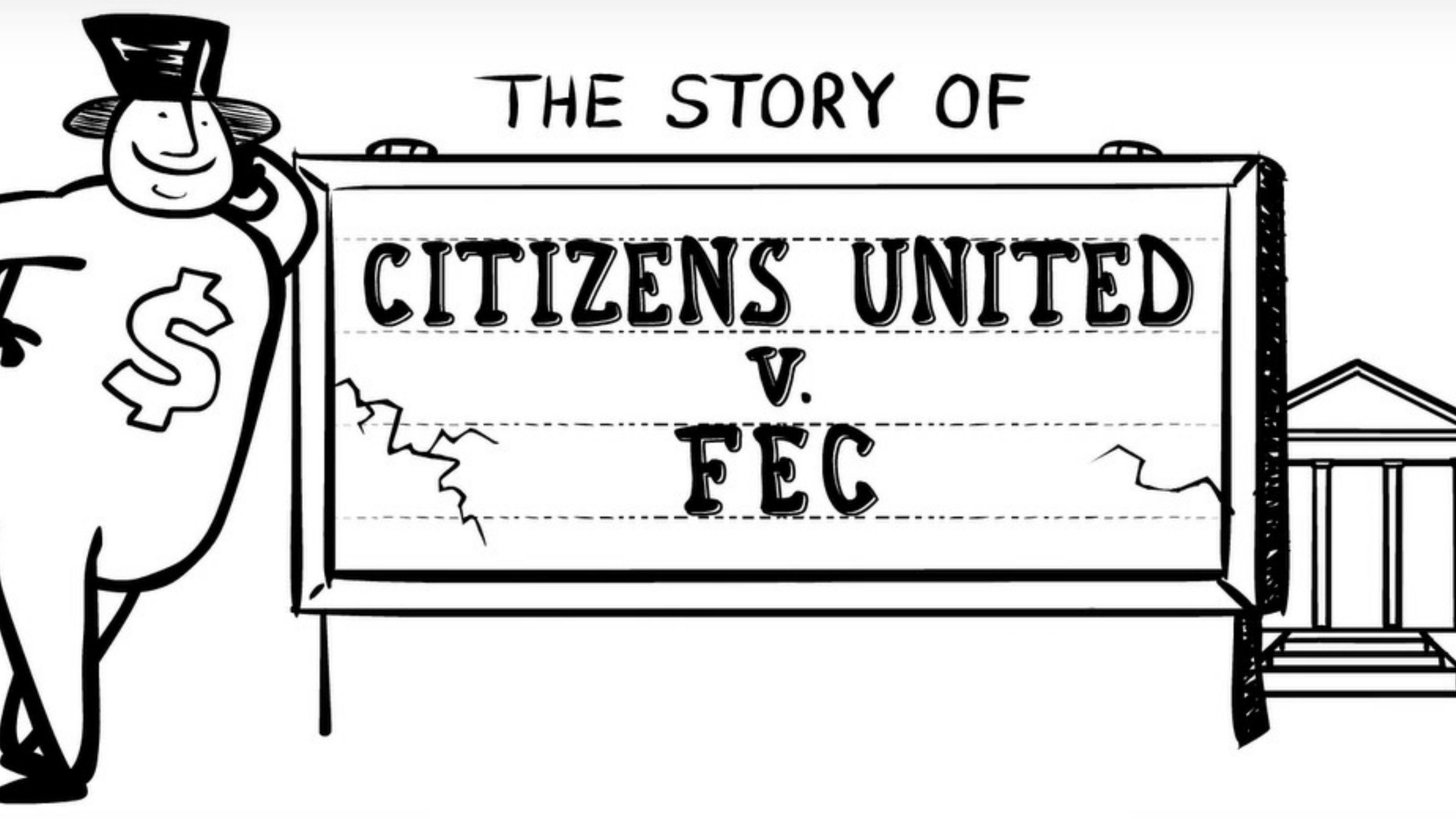 Backdrop for The Story of Citizens United v. FEC