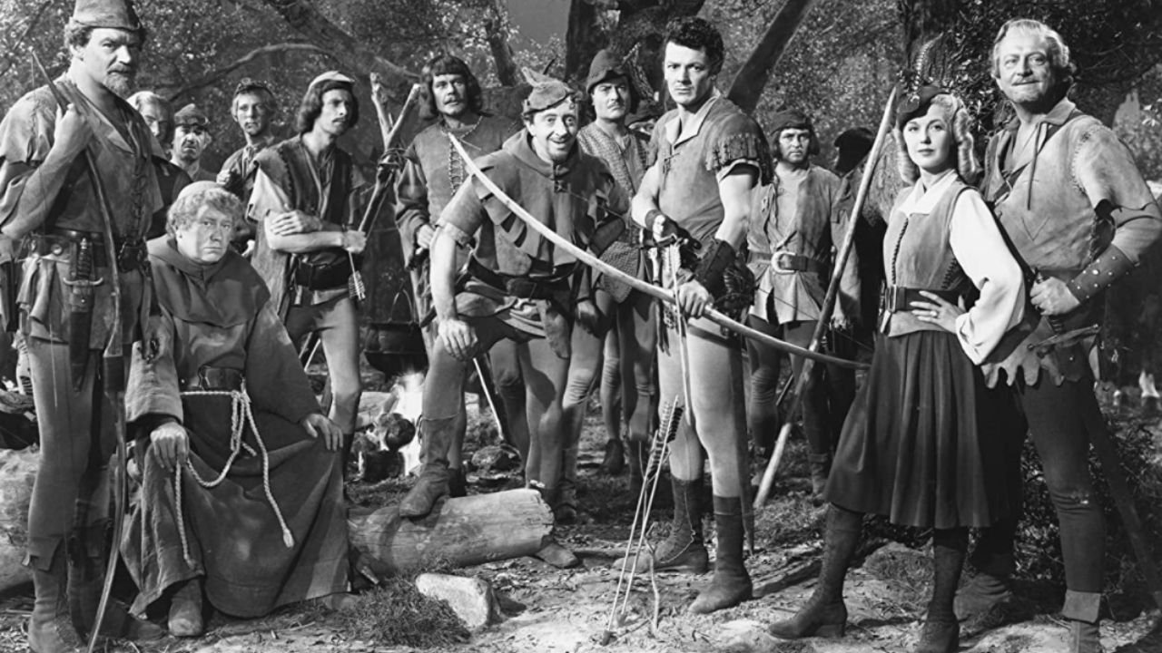 Backdrop for The Bandit of Sherwood Forest