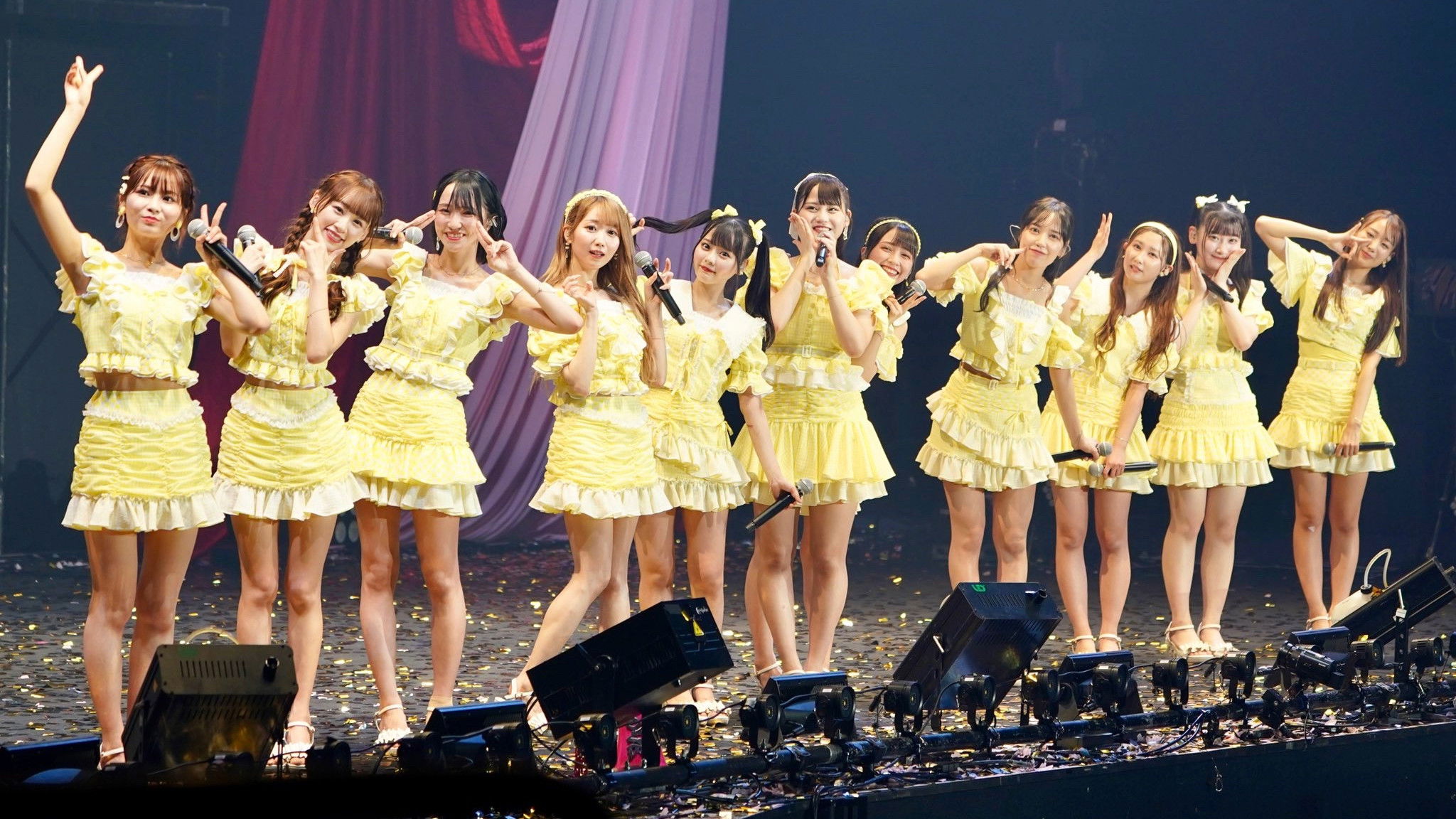 Backdrop for =LOVE Zenkoku Tour 2021 'Zenbu, Naisho.'