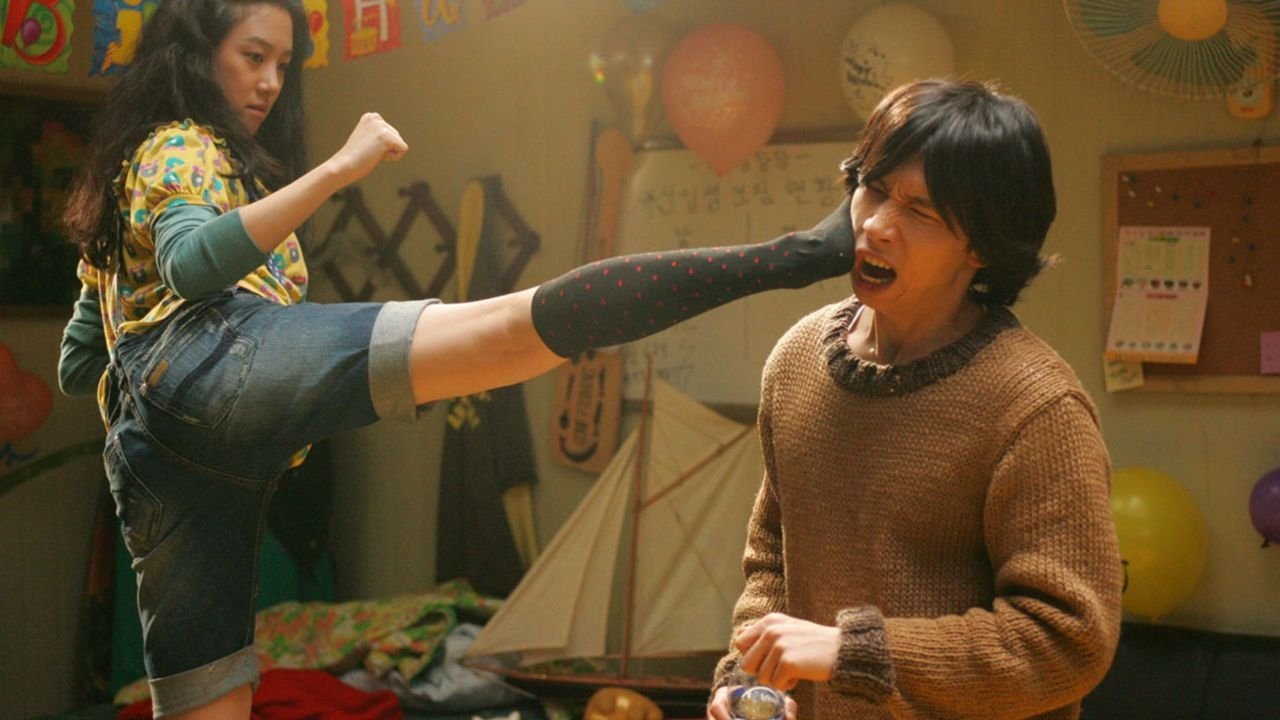 Backdrop for Two Faces of My Girlfriend