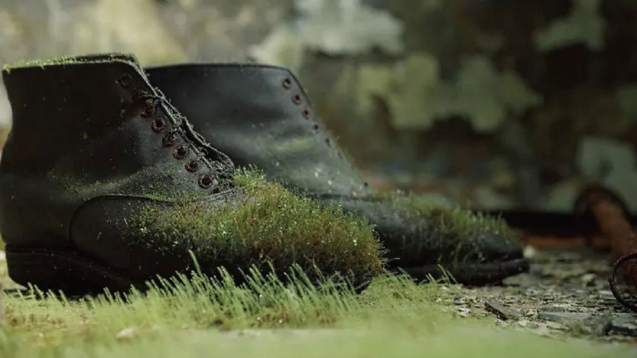 Backdrop for The Land of the People. Kuril Islands