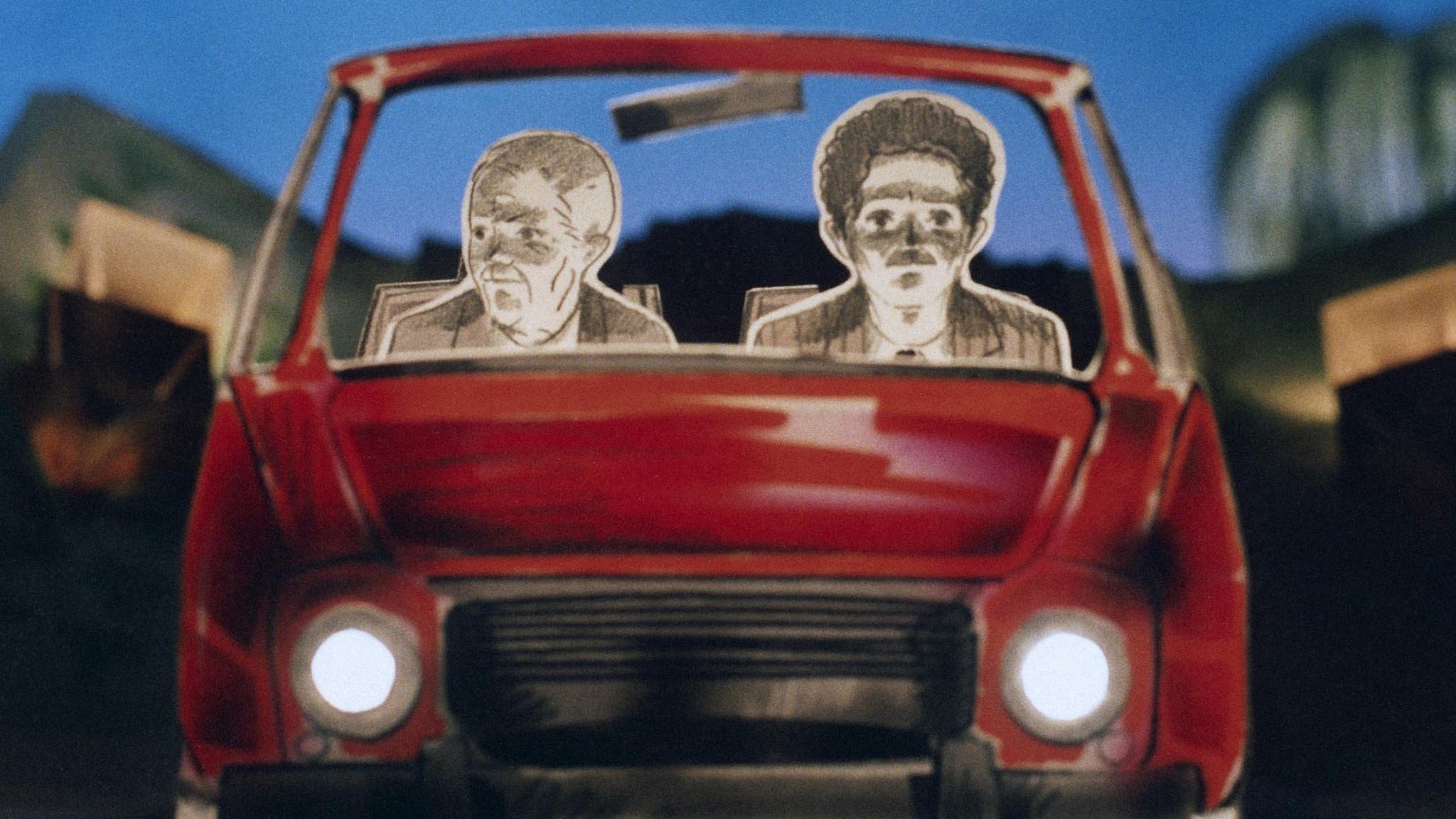 Backdrop for Charles and François